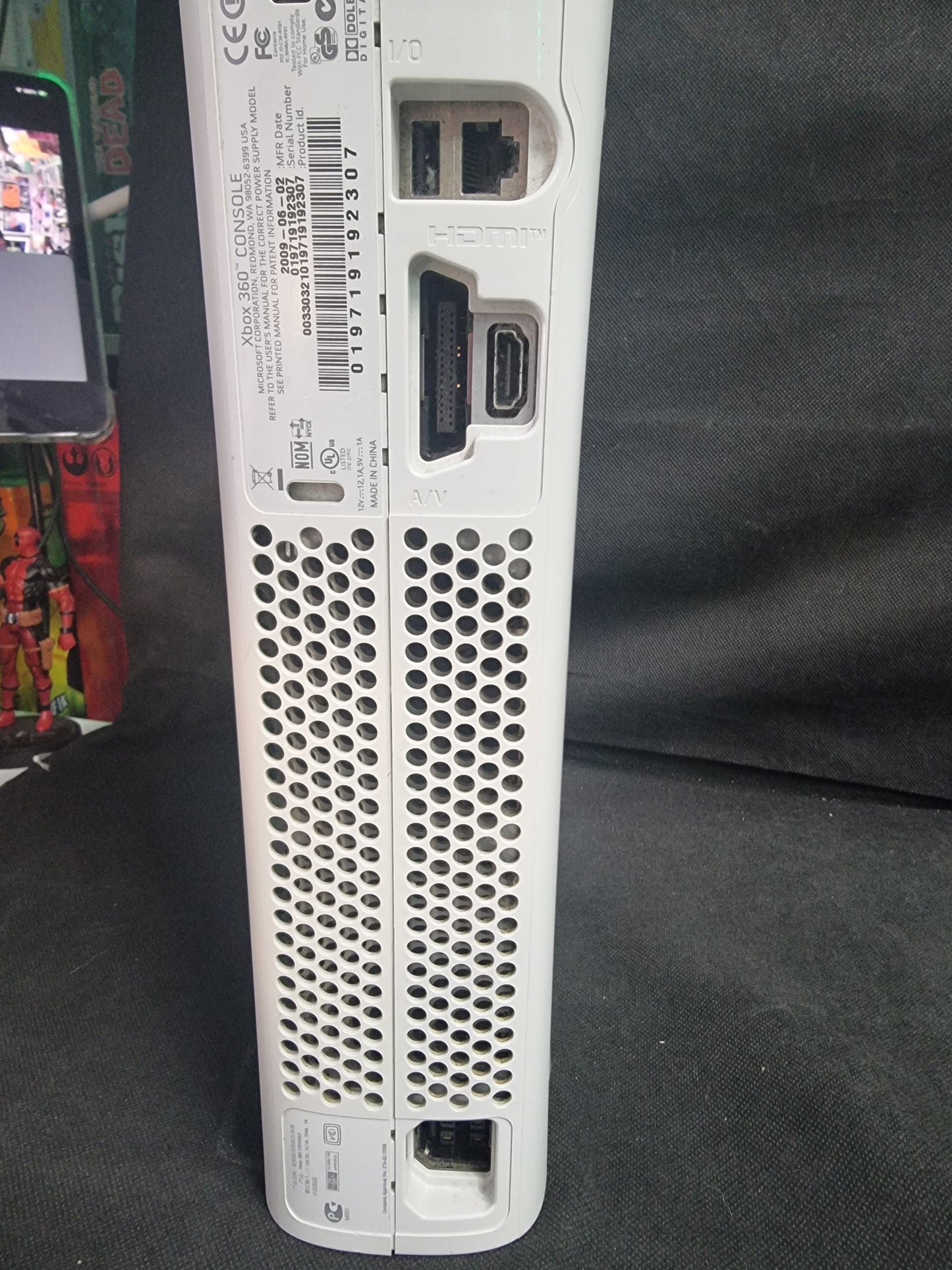 Xbox 360 60GB HDD White Captain Comics and Collectables Pty Ltd