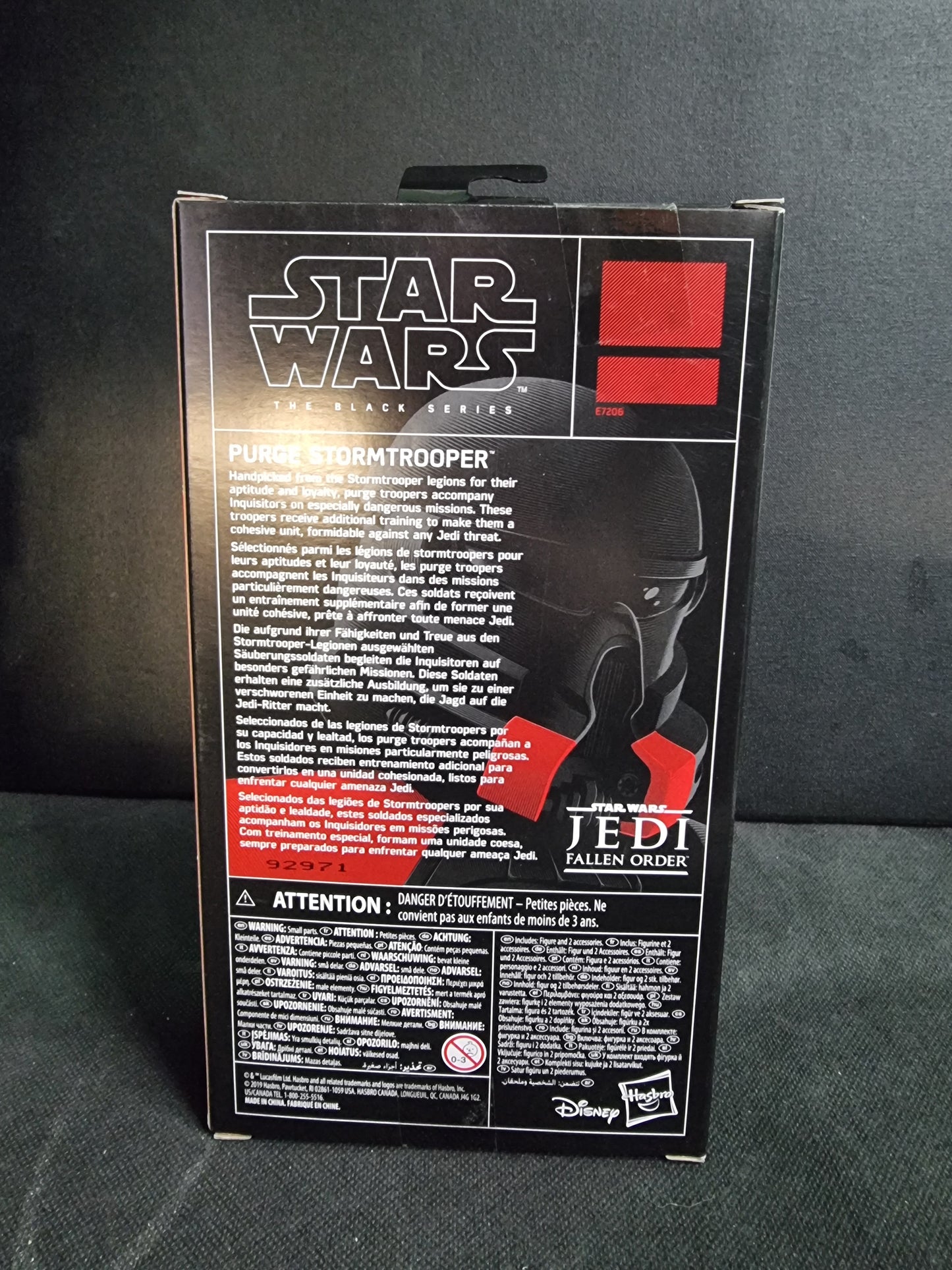 Star Wars The Black Series Purge Trooper 6 Inch Figure