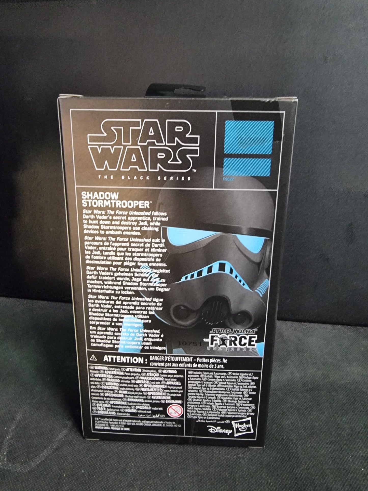 Star Wars The Black Series Shadow Storm Trooper 6 Inch Figure Force Unleashed Captain Comics and Collectables Pty Ltd