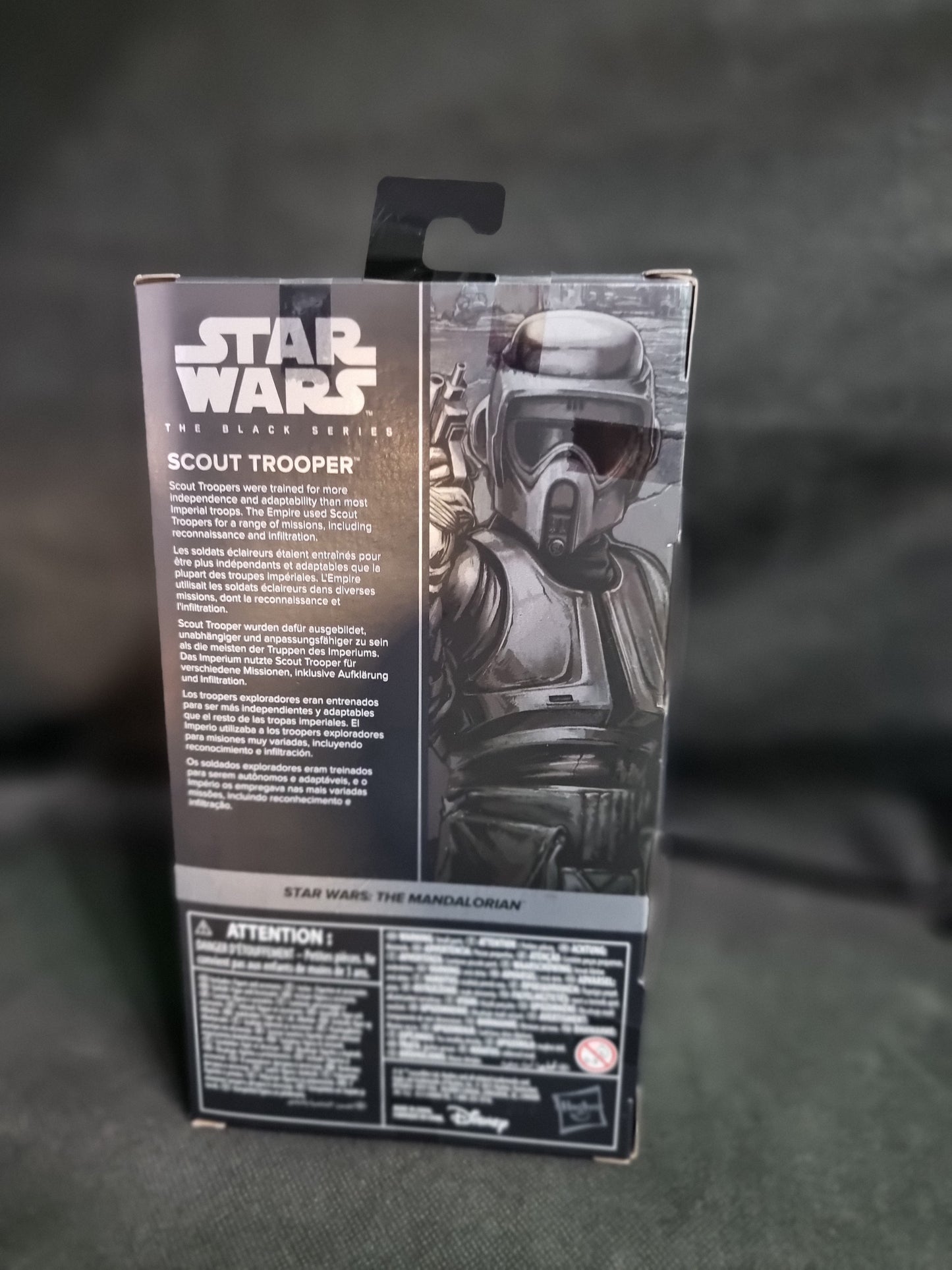 Star Wars The Black Series Scout Trooper 6 Inch Figure The Mandalorian