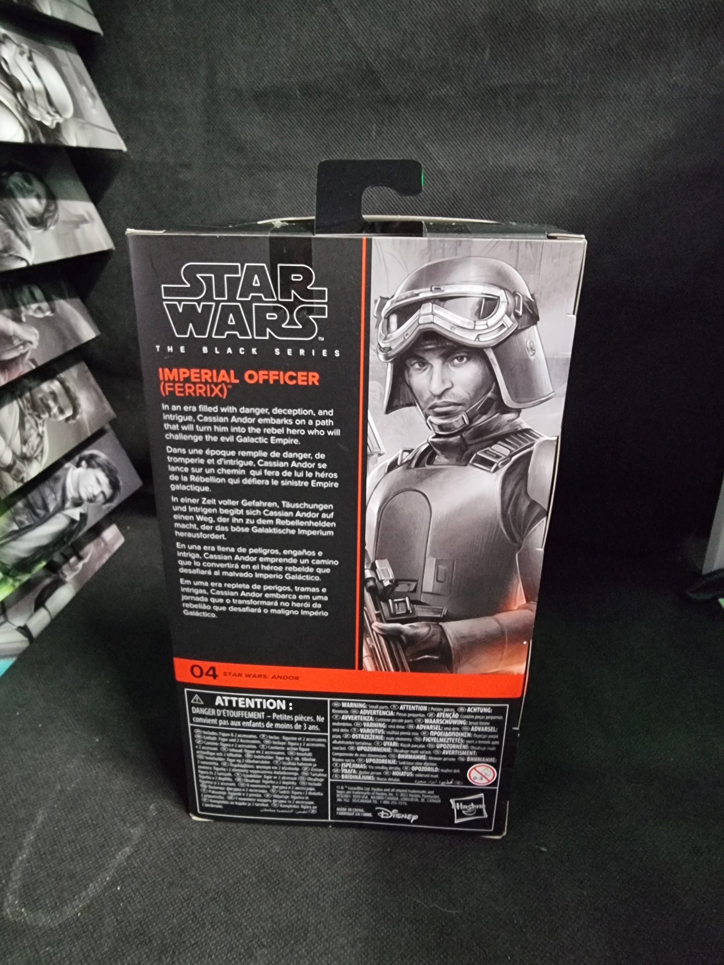 Star Wars The Black Series Imperial Officer Ferrix 6 Inch Figure Star Wars Andor Captain Comics and Collectables Pty Ltd