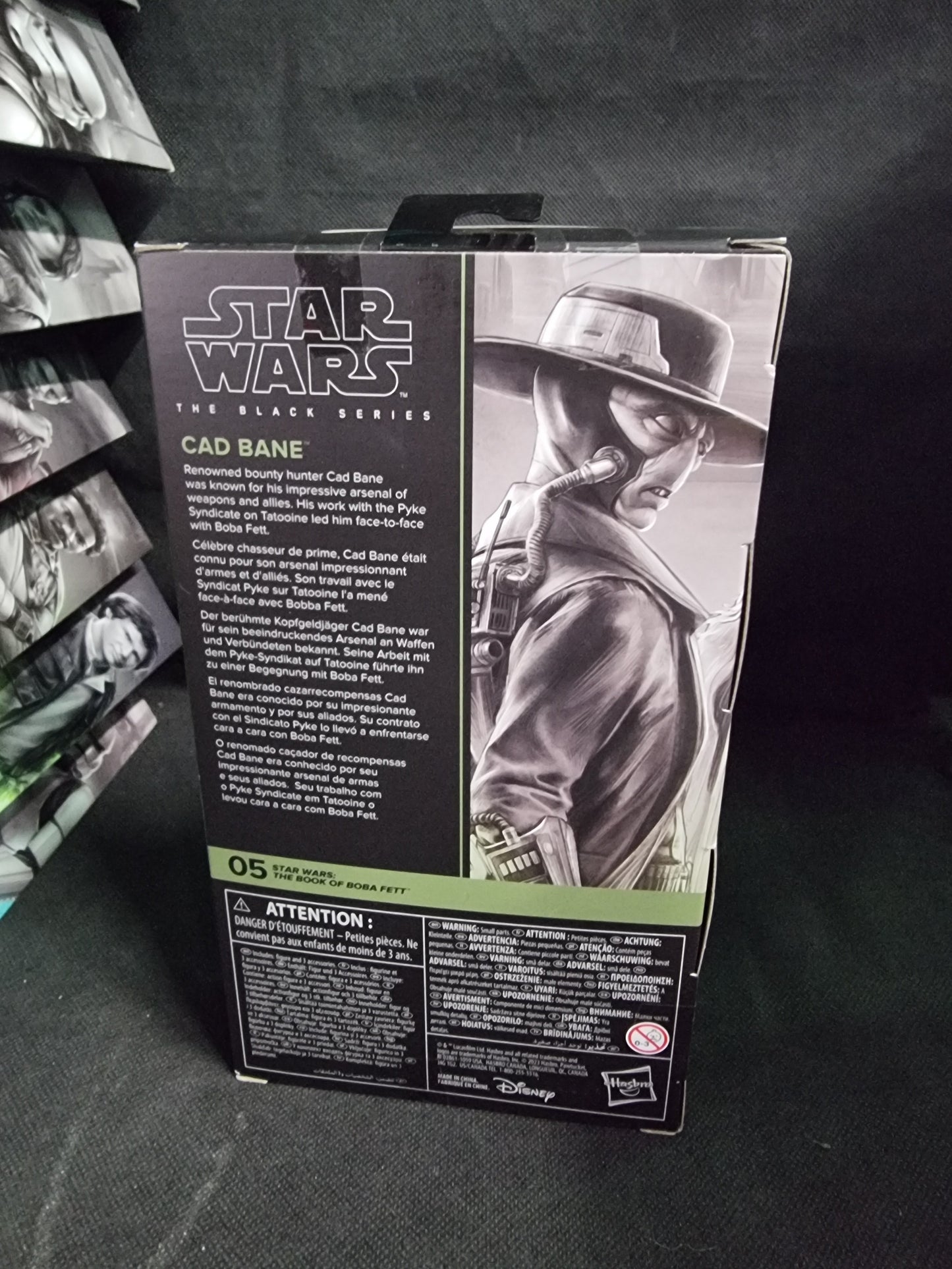 Star Wars The Black Series Cade Bane 6 Inch Figure Book of Boba Fett Captain Comics and Collectables Pty Ltd
