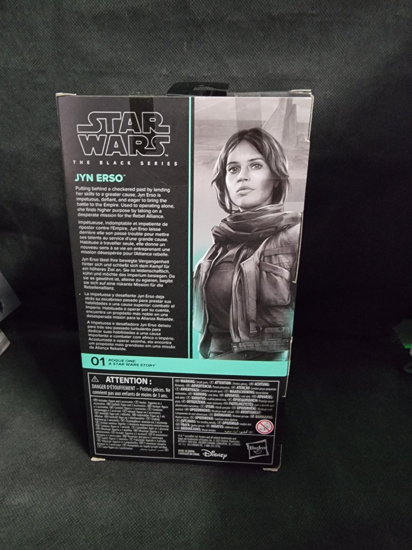Star Wars The Black Series Jyn Erso 6 Inch Figure Rogue One Captain Comics and Collectables Pty Ltd