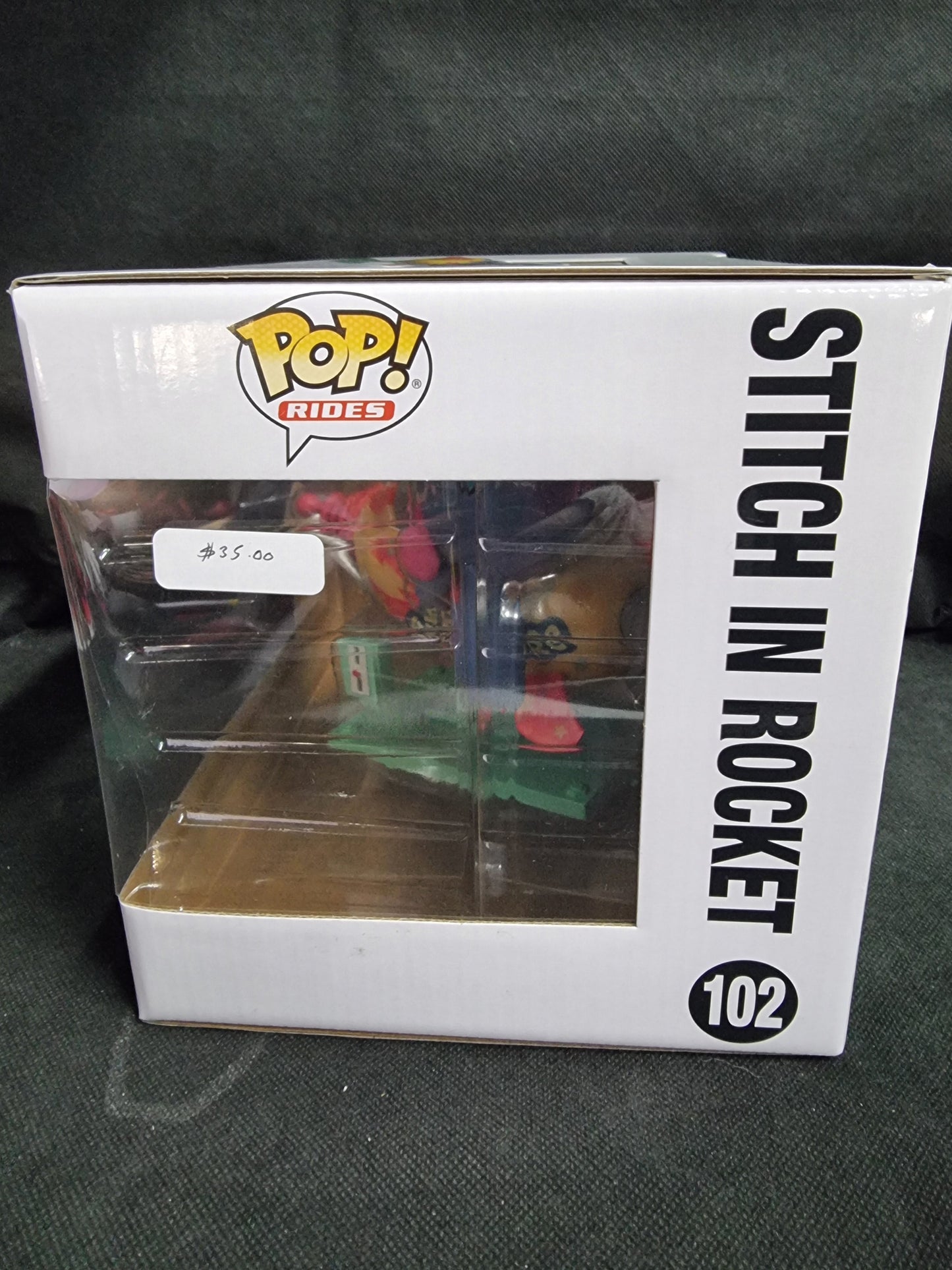 Funko Pop Rides Disney Lilo & Stitch- Stitch In Rocket #102 Captain Comics and Collectables Pty Ltd
