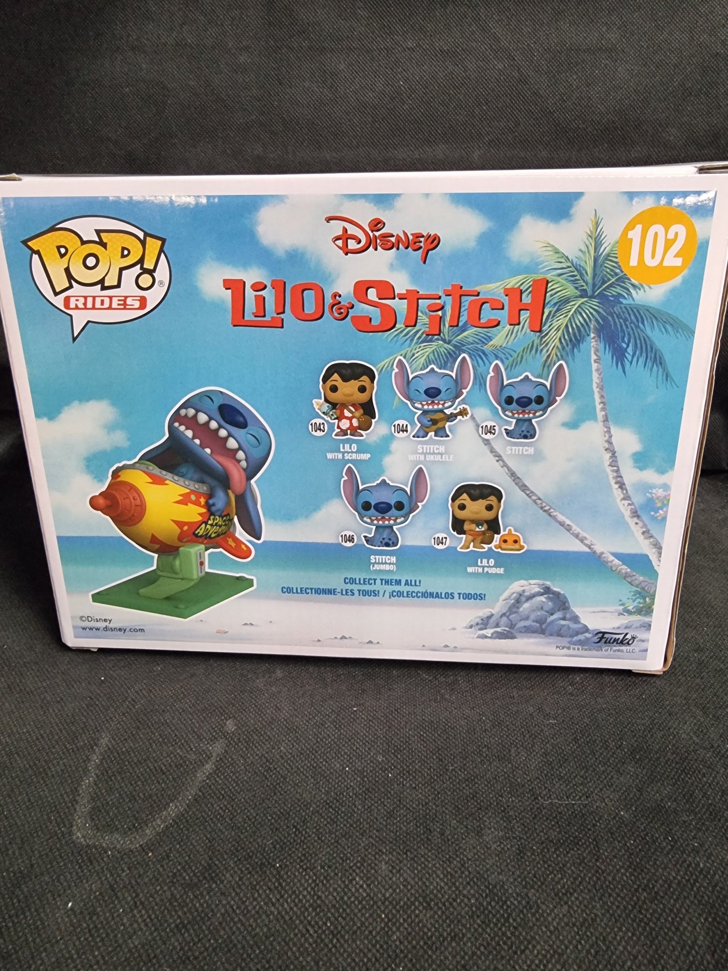 Funko Pop Rides Disney Lilo & Stitch- Stitch In Rocket #102 Captain Comics and Collectables Pty Ltd