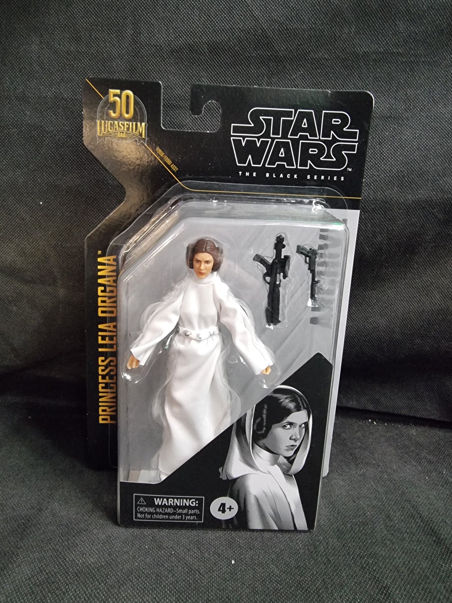 Star Wars The Black Series Princess Leia Organa Lucasfilm 50th Archive Action Figure Captain Comics and Collectables Pty Ltd