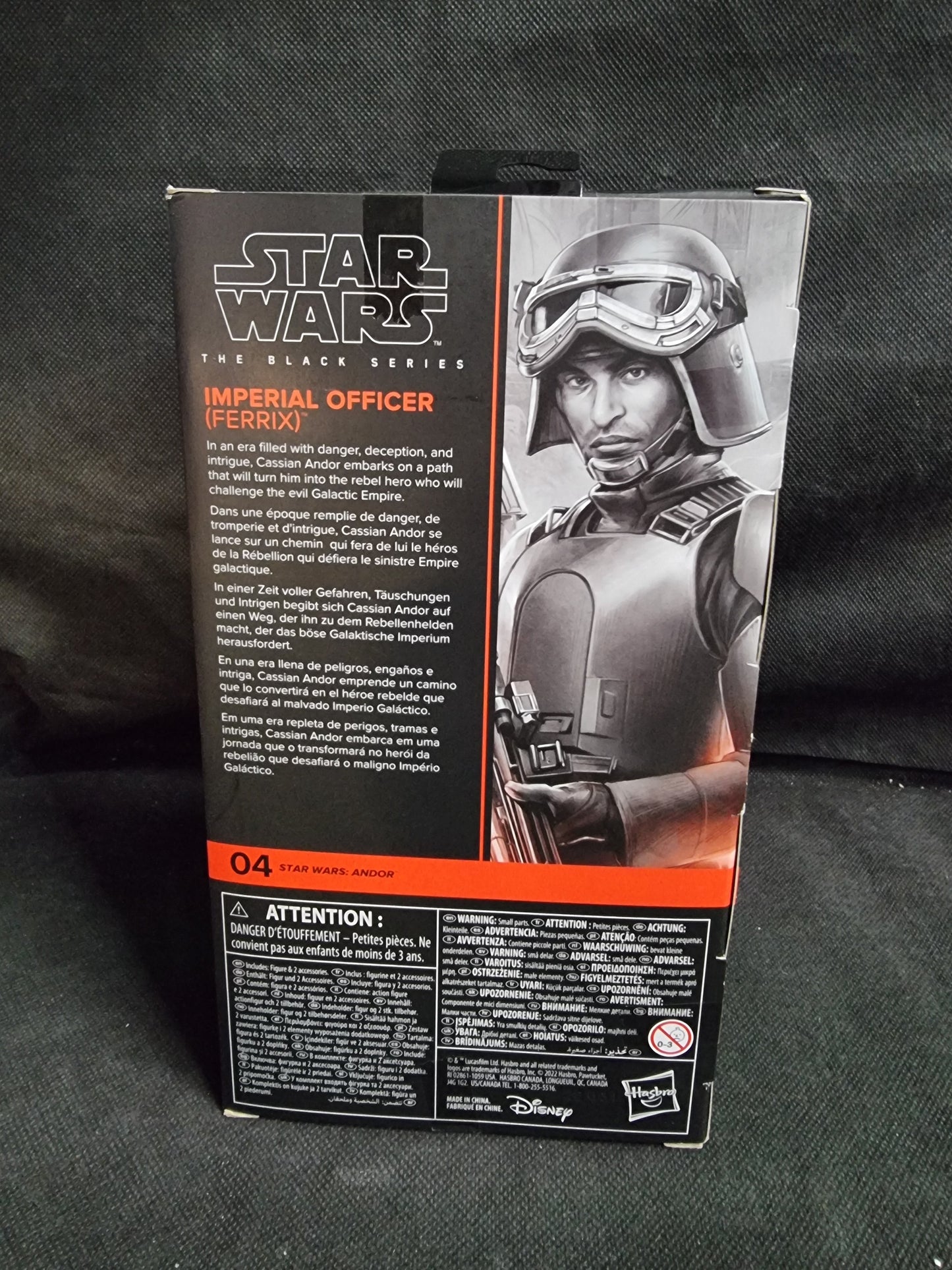 Star Wars The Black Series Imperial Officer Ferrix 6 Inch Figure Star Wars Andor Captain Comics and Collectables Pty Ltd