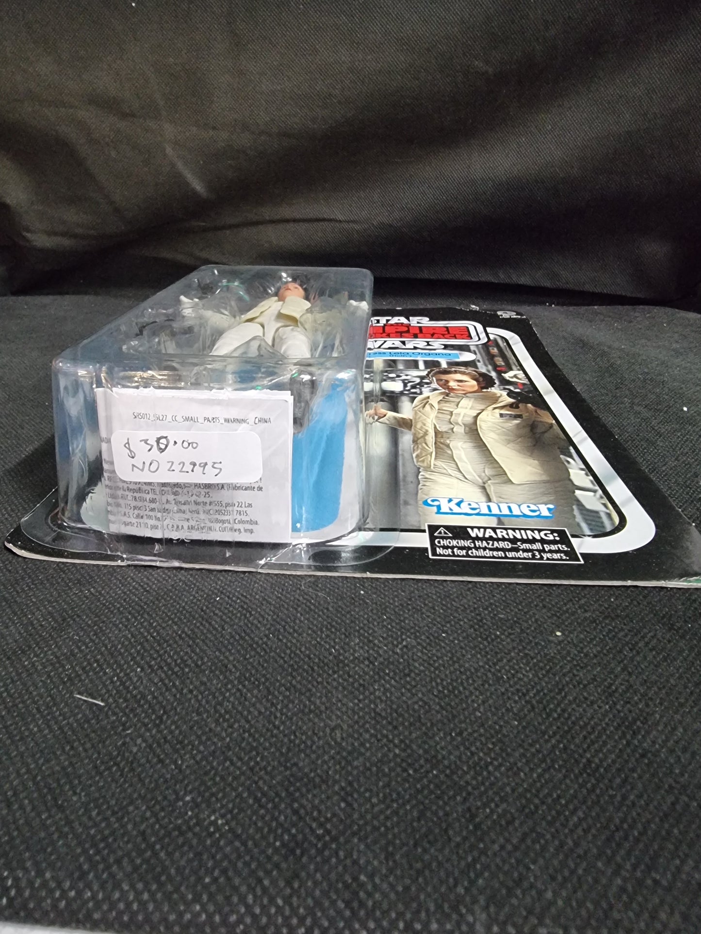 Star Wars The Black Series Princess Leia Organa Hoth 40th Empire Strikes Back Card Back