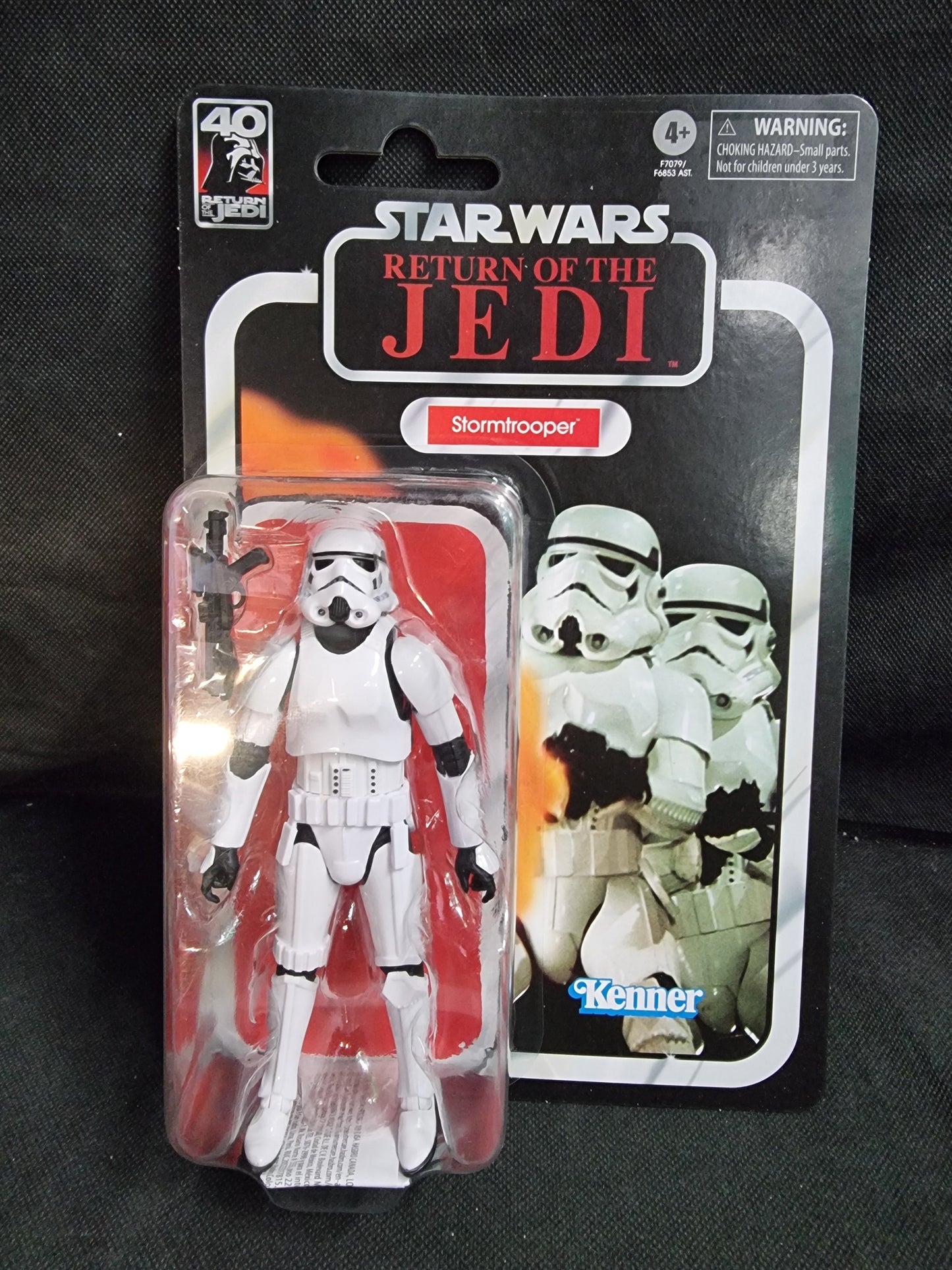 Star Wars The Black Series Stormtrooper 40th Anniversary Return of the Jedi 6 Inch Action Figure Captain Comics and Collectables Pty Ltd