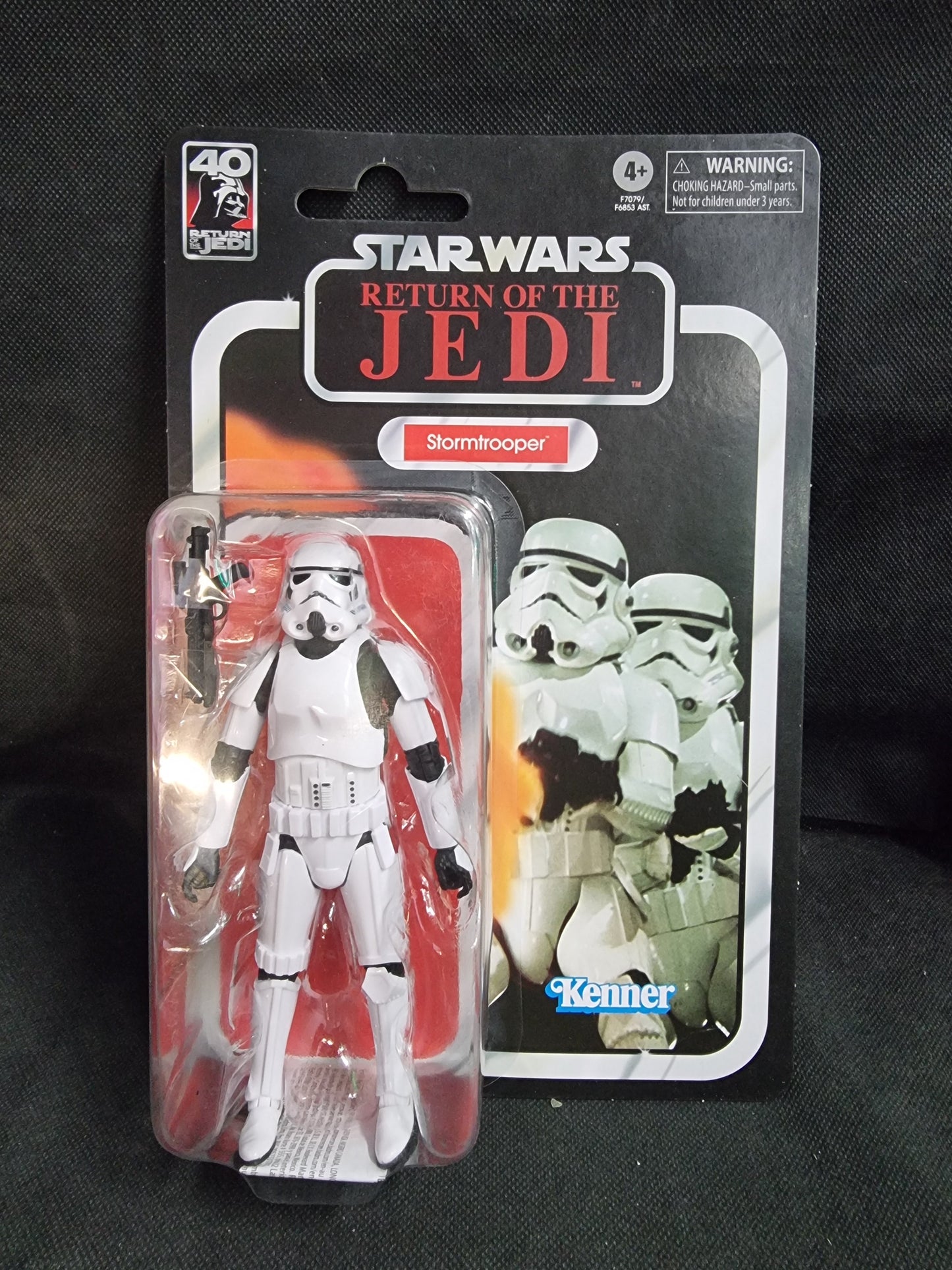 Star Wars The Black Series Stormtrooper 40th Anniversary Return of the Jedi 6 Inch Action Figure Captain Comics and Collectables Pty Ltd