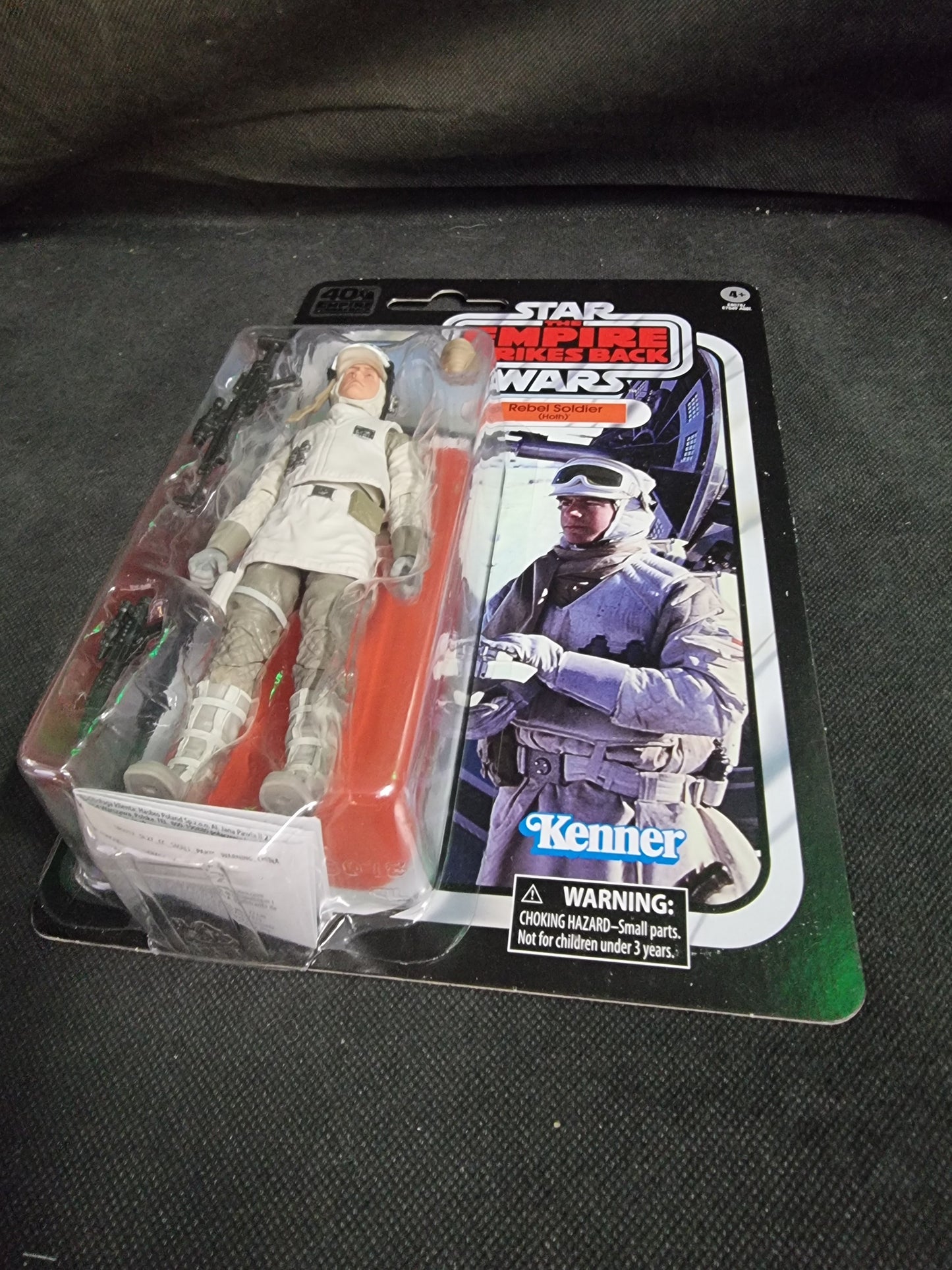 Star Wars The Black Series Rebel Soldier Hoth 40th Anniversary Empire Strikes Back 6 Inch Action Figure Captain Comics and Collectables Pty Ltd