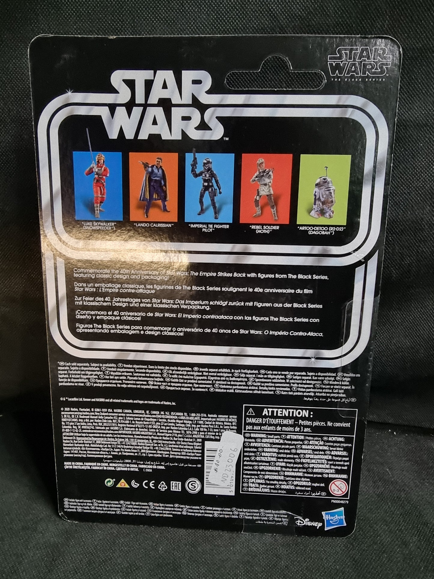 Star Wars The Black Series Rebel Soldier Hoth 40th Anniversary Empire Strikes Back 6 Inch Action Figure