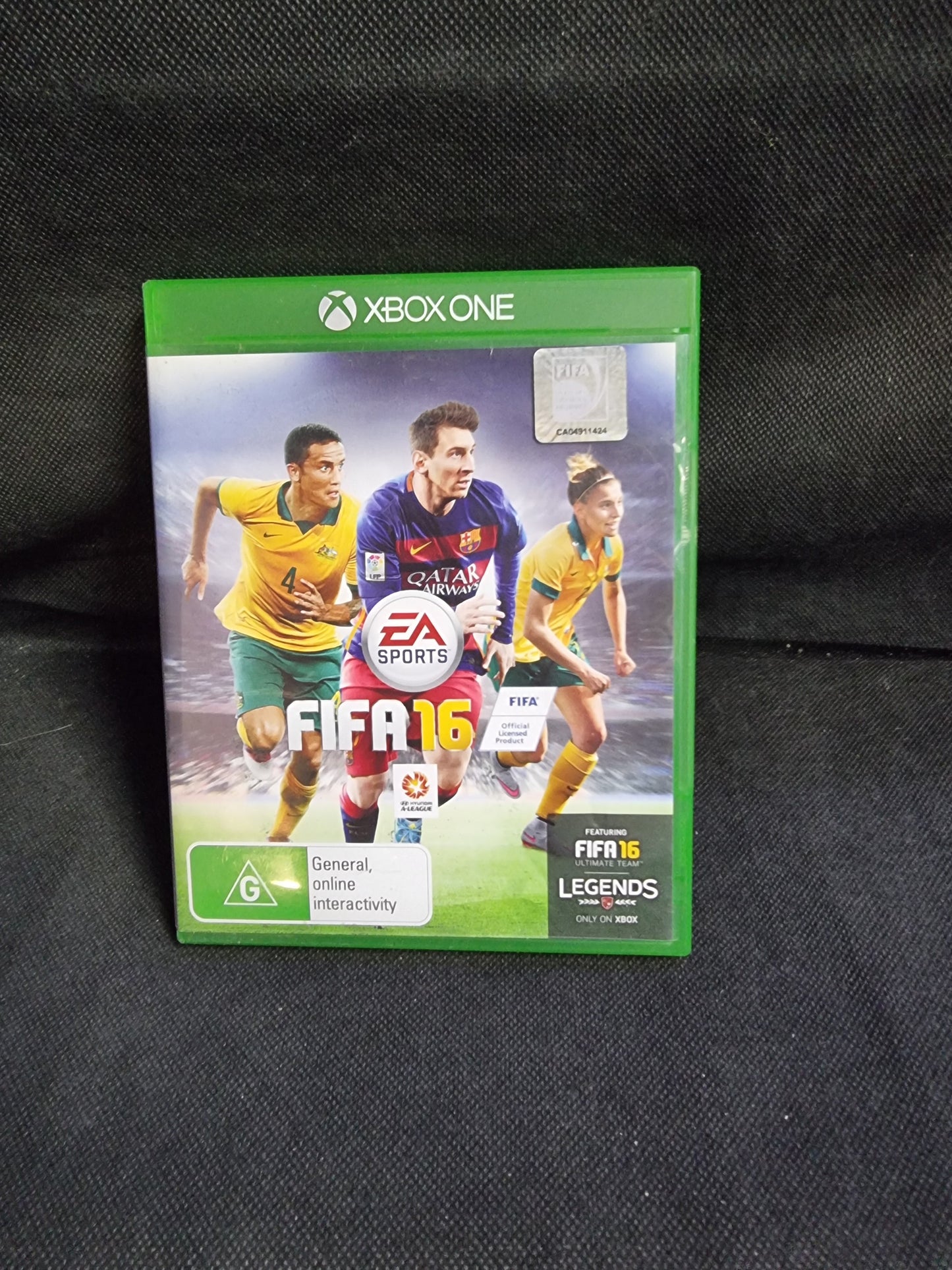 Xbox One EA Sports Fifa 16 Captain Comics and Collectables Pty Ltd