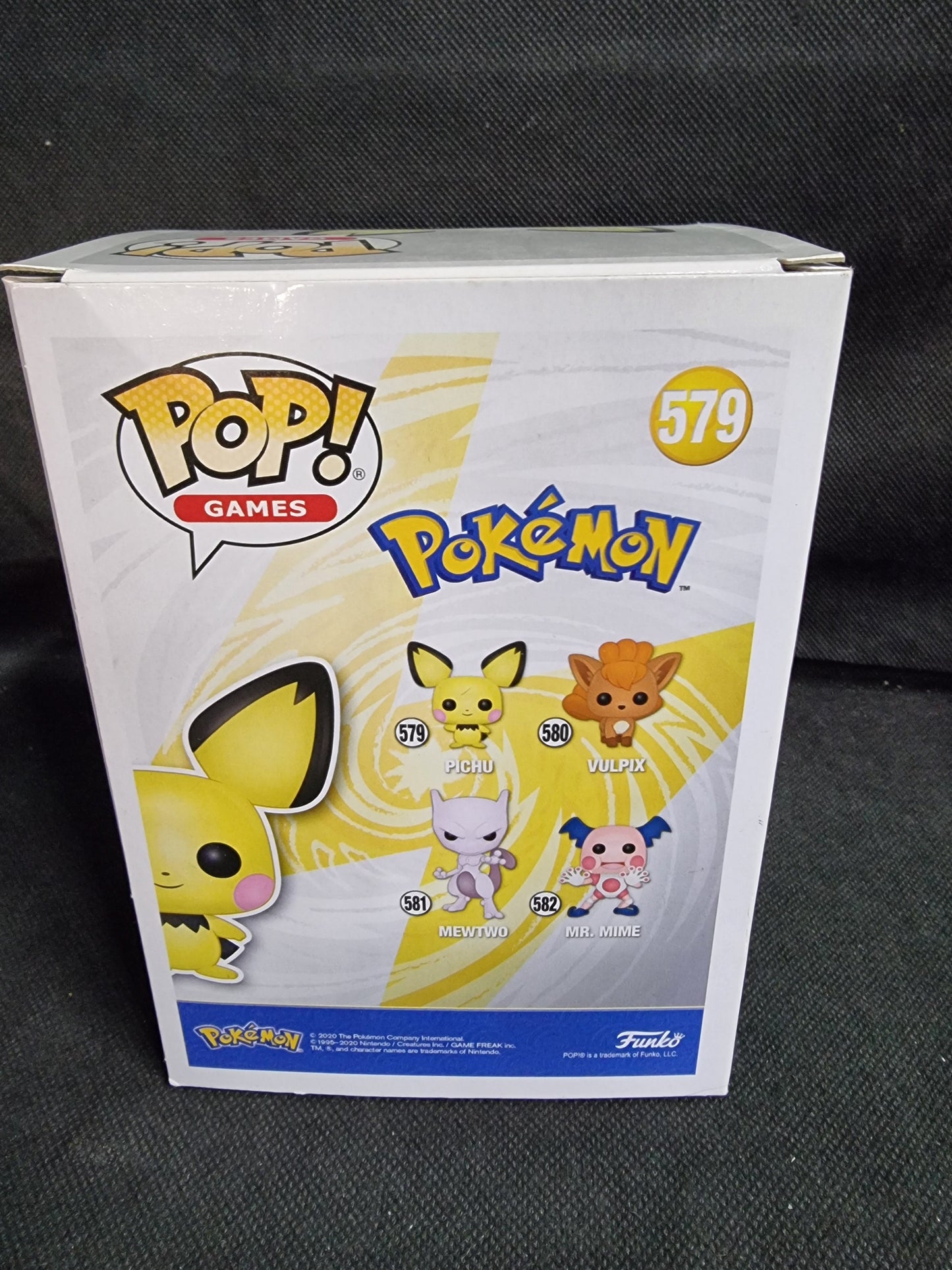 Funko Pop Pokemon Pichu #579 Captain Comics and Collectables Pty Ltd