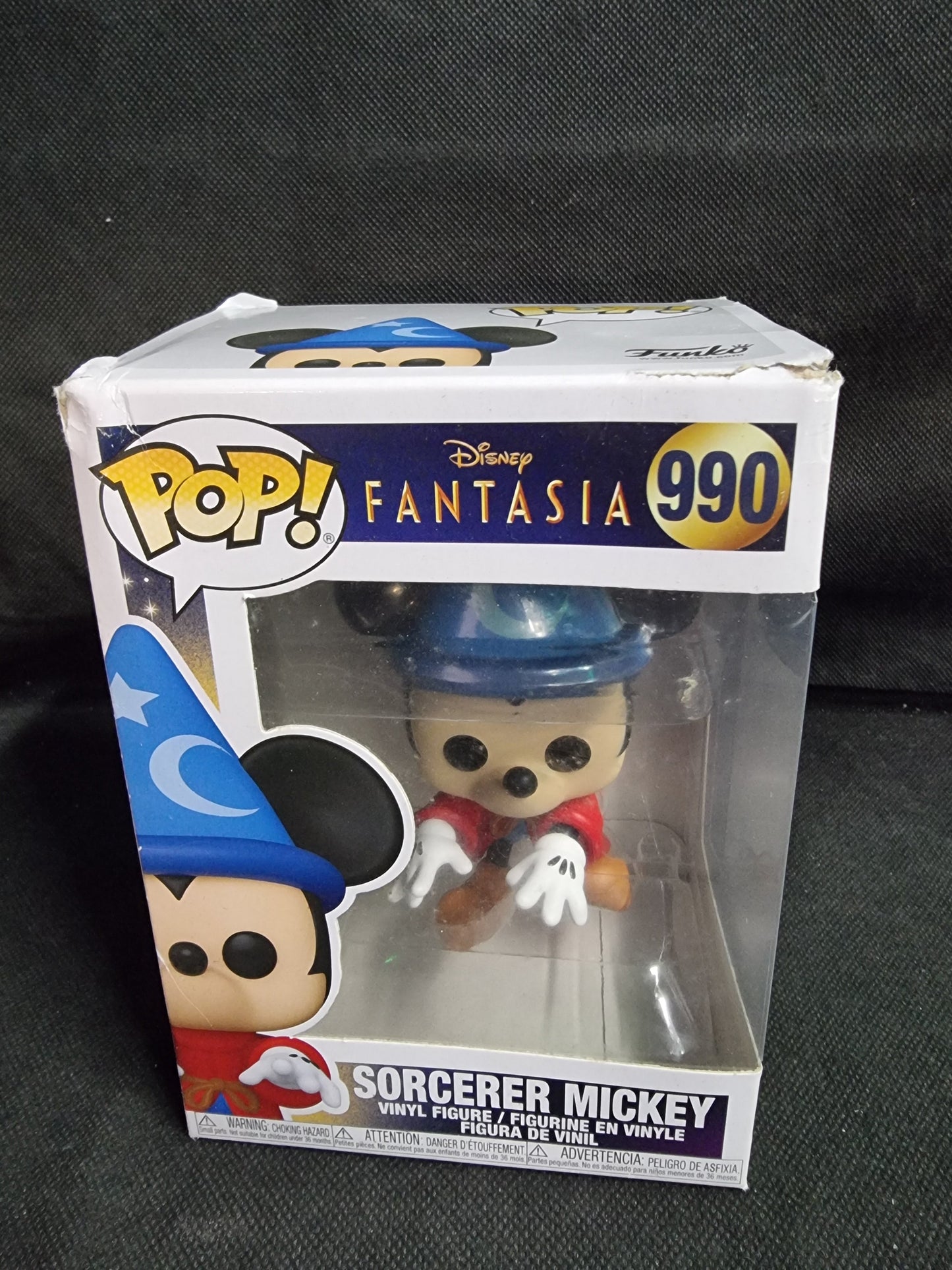 Funko Pop Disney Fantasia Sorcerer Mickey #990 Captain Comics and Collectables Pty Ltd