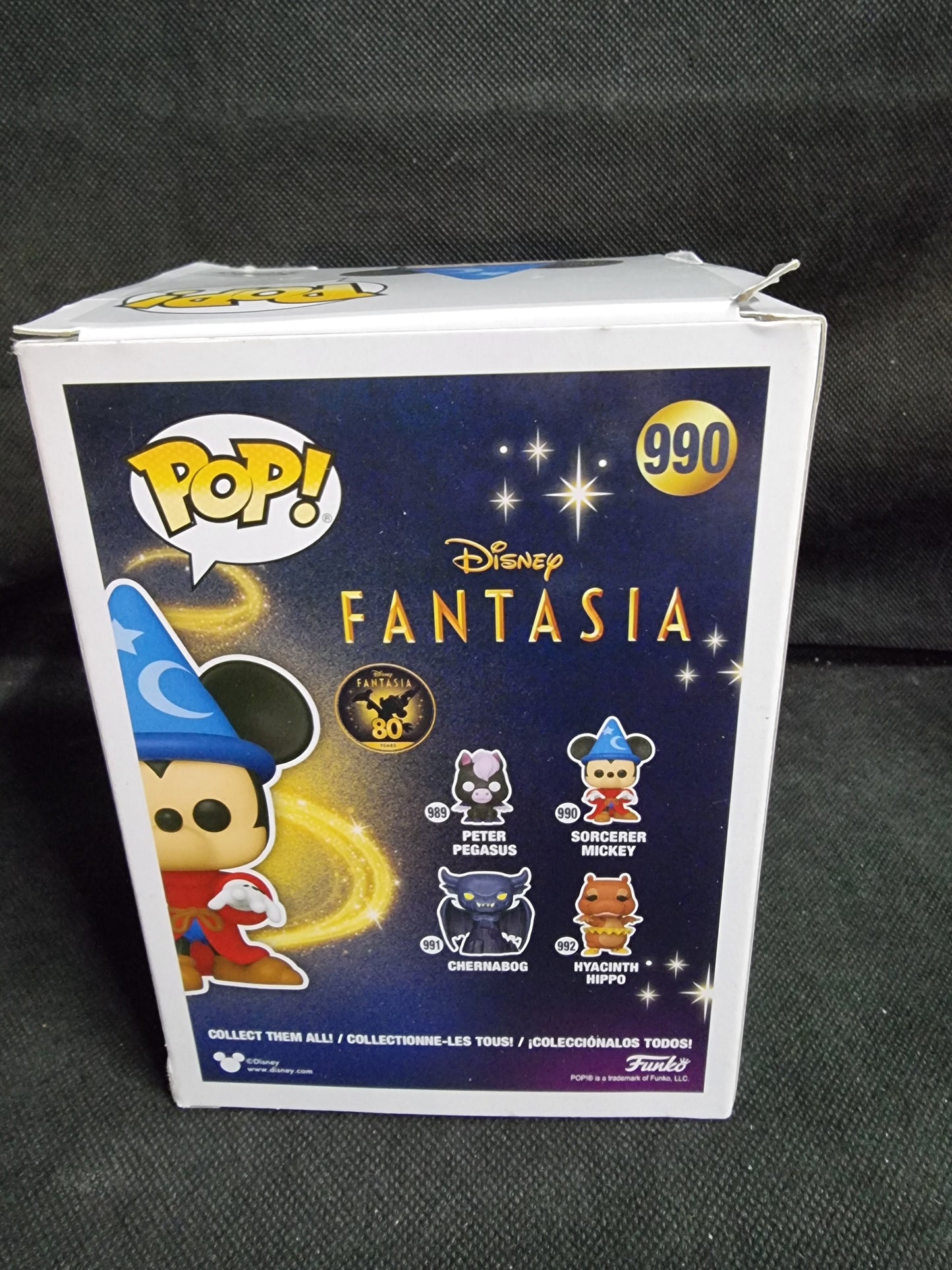 Funko Pop Disney Fantasia Sorcerer Mickey #990 Captain Comics and Collectables Pty Ltd