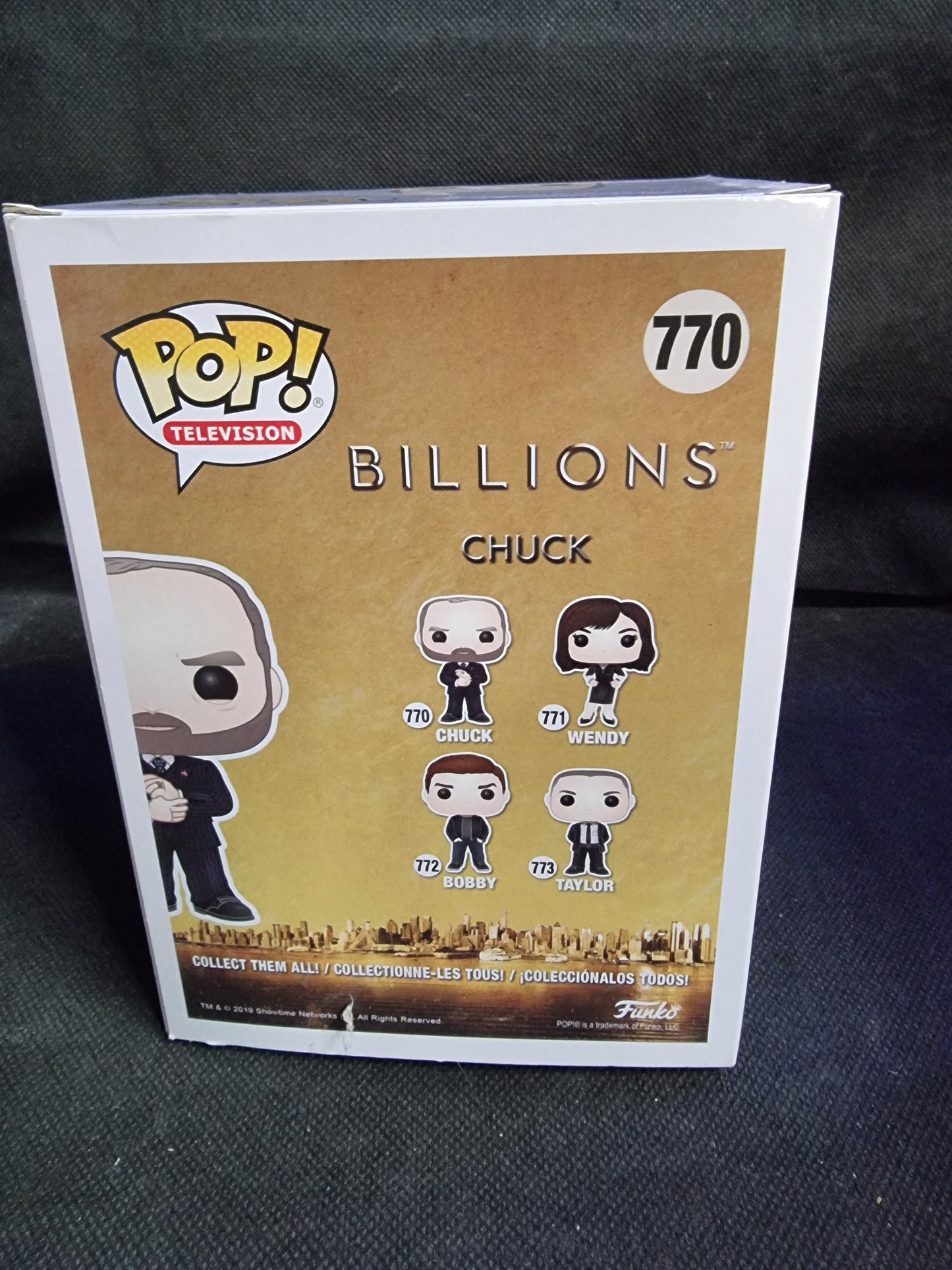 Funko Pop Billions Chuck #770 Captain Comics and Collectables Pty Ltd