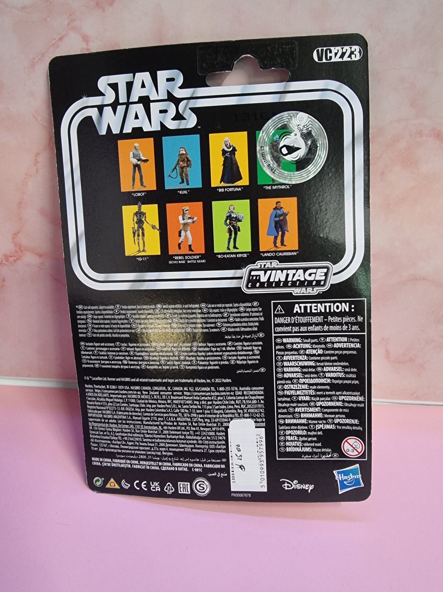 Star Wars Vintage Collection The Empire Strikes Back 2022 Lobot Captain Comics and Collectables Pty Ltd