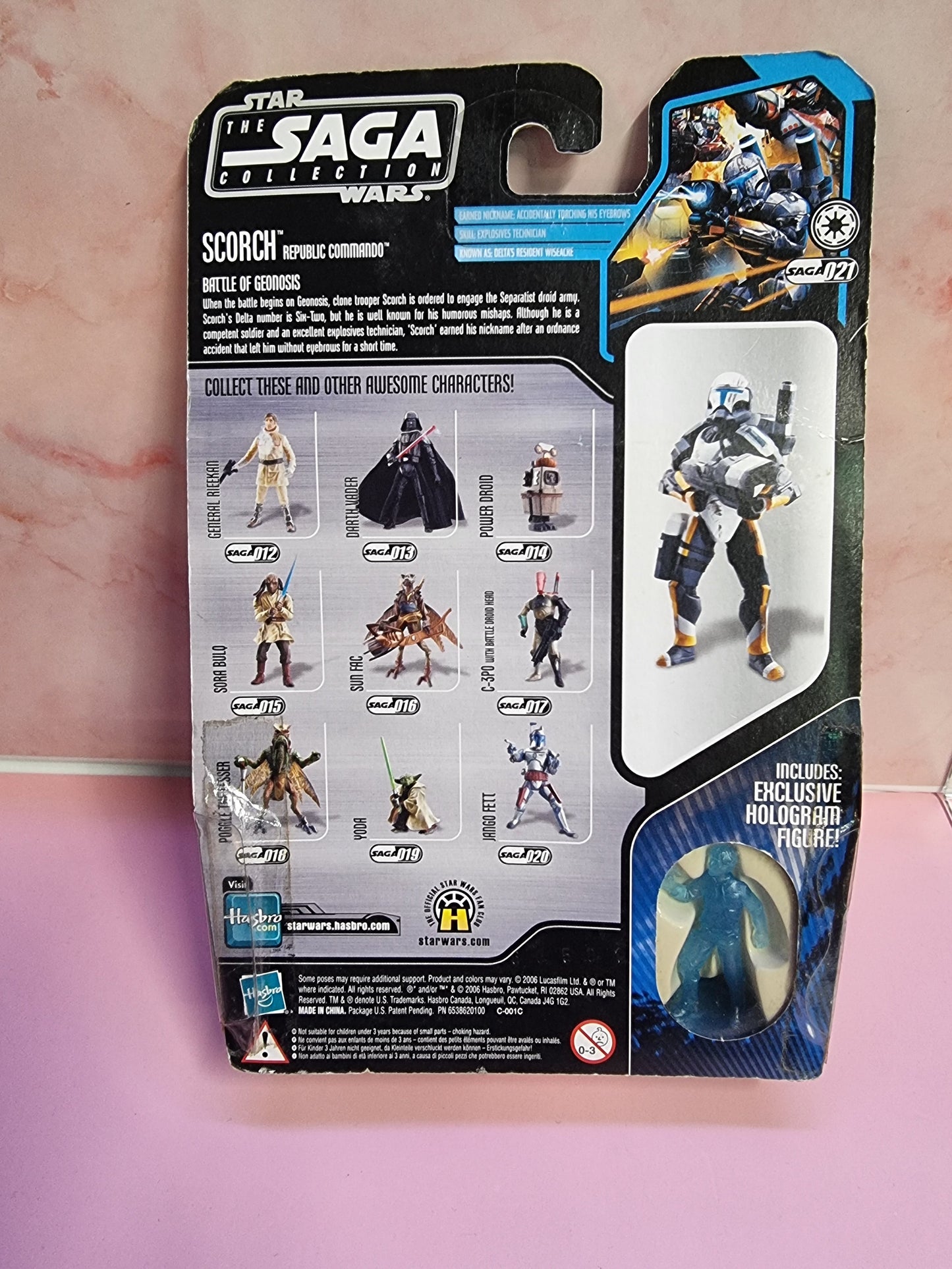 STAR WARS THE SAGA COLLECTION SCORCH REPUBLIC COMMANDO Captain Comics and Collectables Pty Ltd