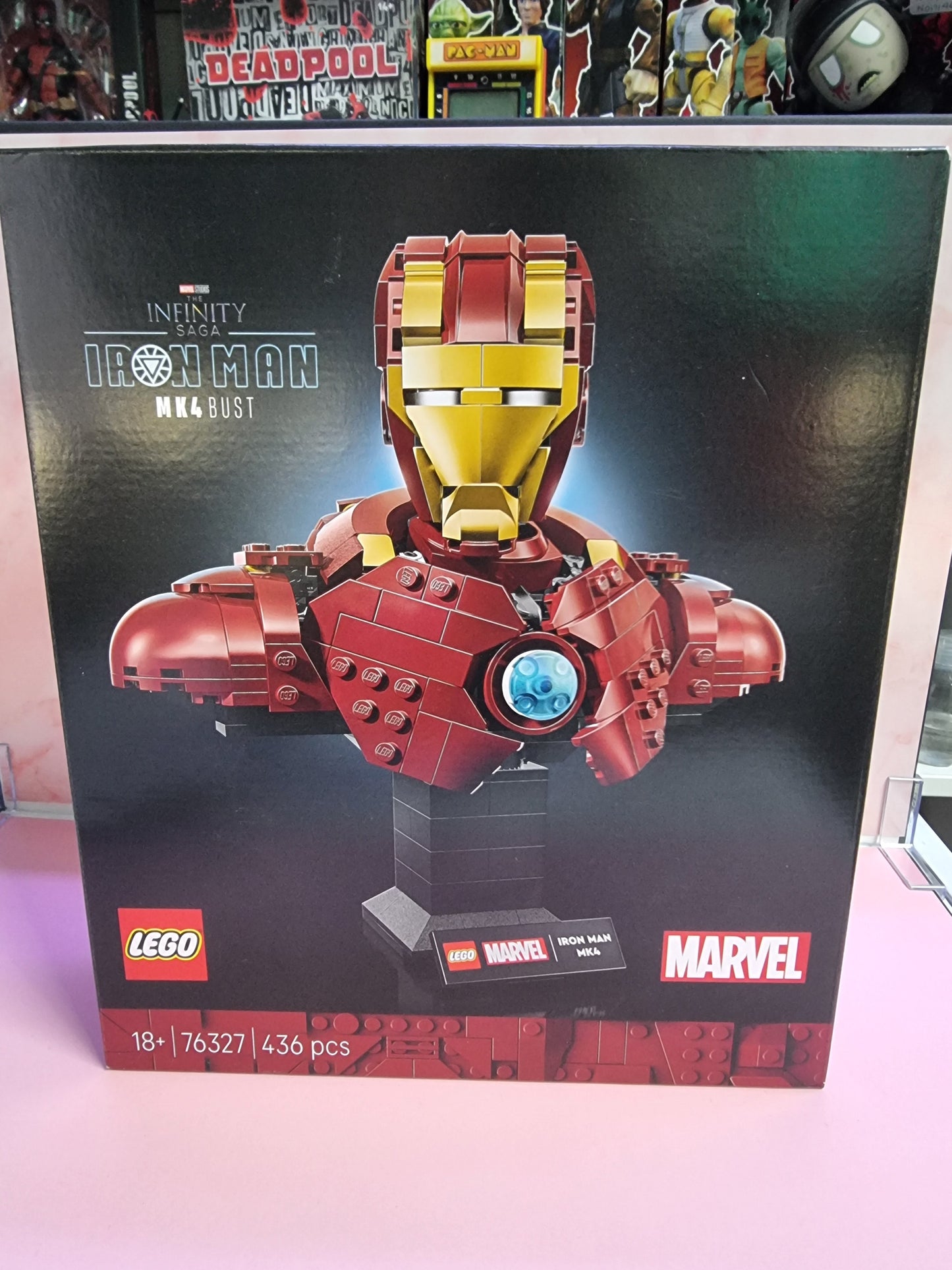 LEGO Marvel Iron Man MK4 Bust (76327) Captain Comics and Collectables Pty Ltd
