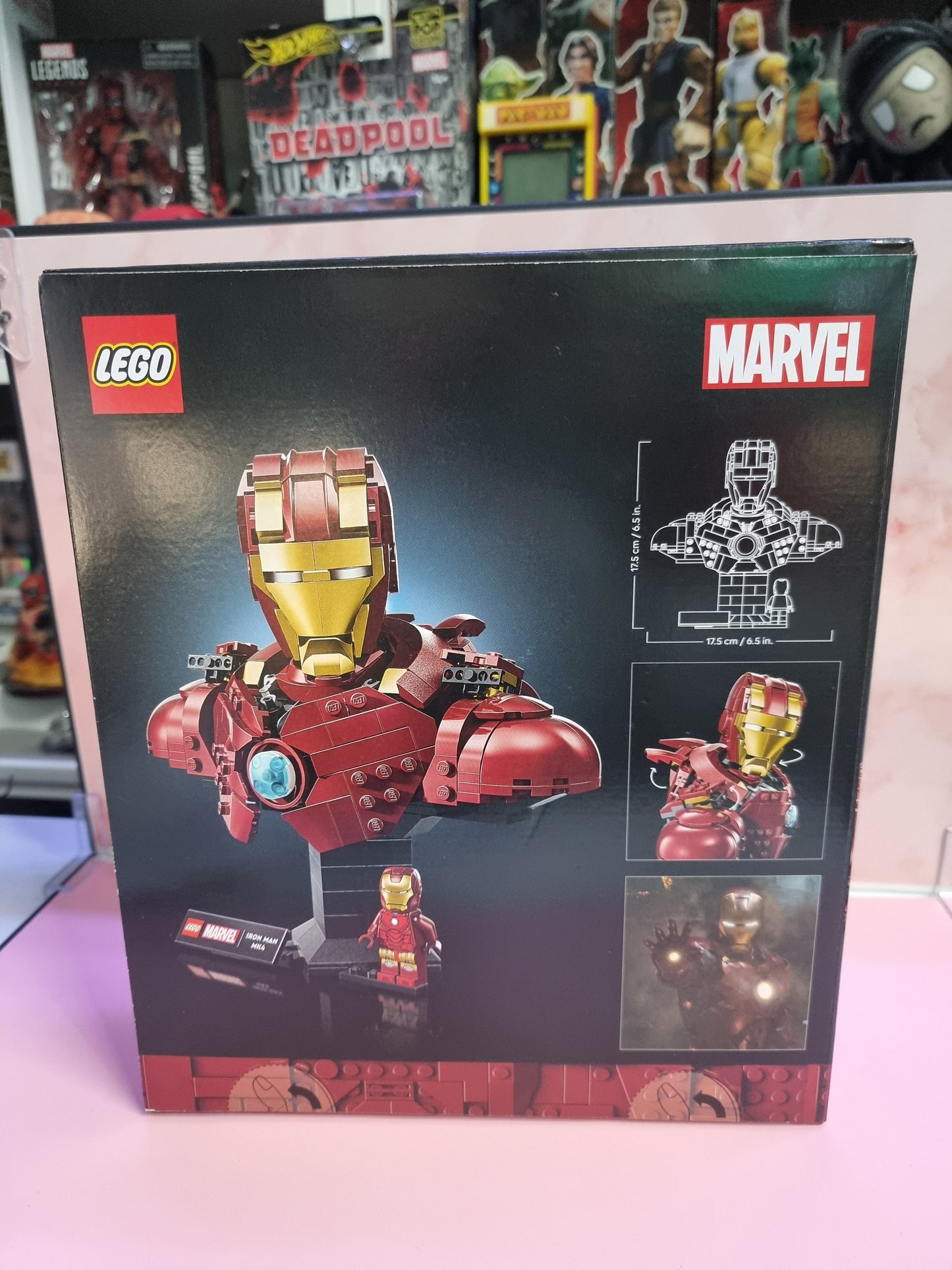 LEGO Marvel Iron Man MK4 Bust (76327) Captain Comics and Collectables Pty Ltd