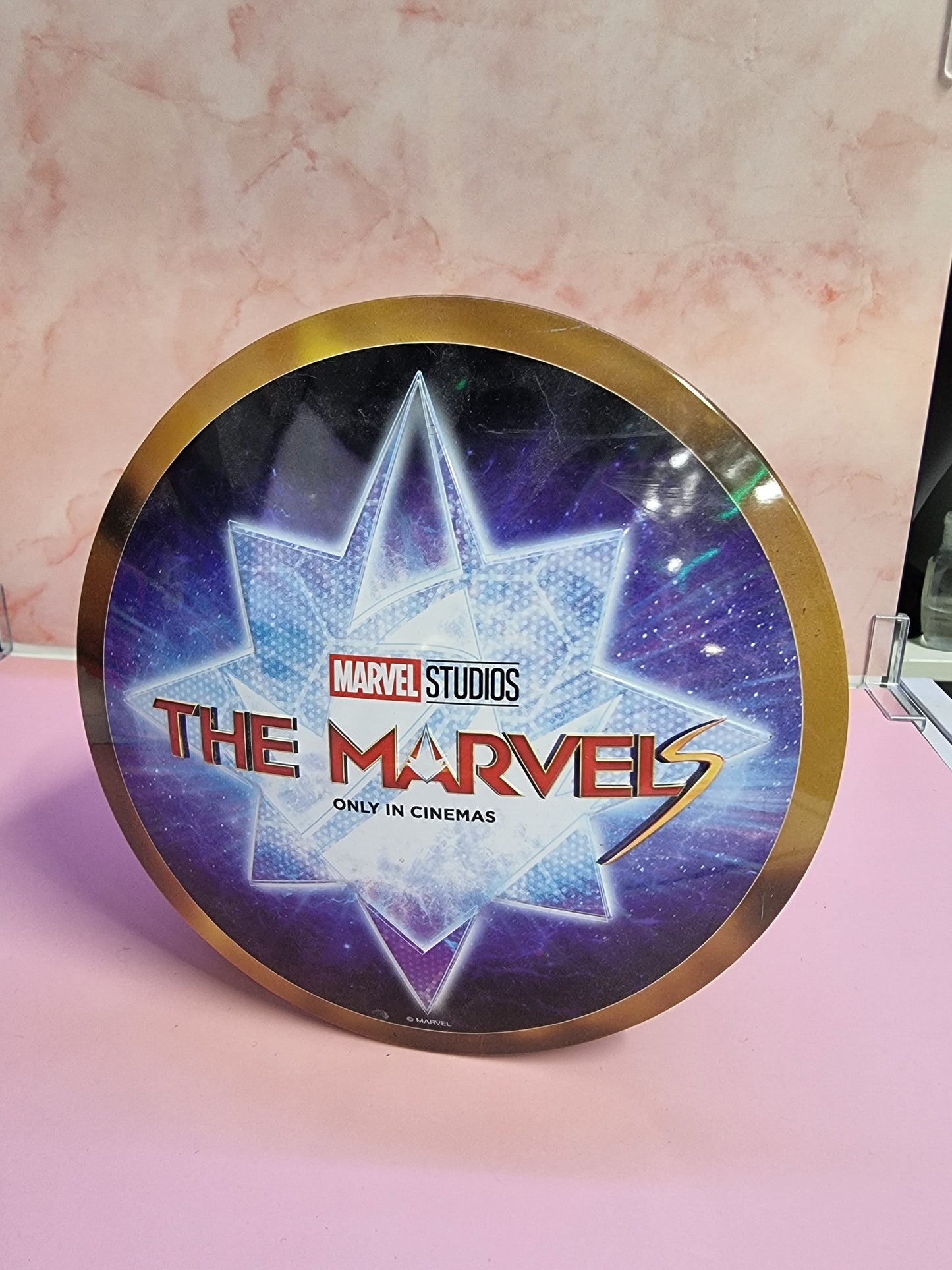 Popcorn Bucket The Marvels Movie Cinemas Theatres Captain Comics and Collectables Pty Ltd