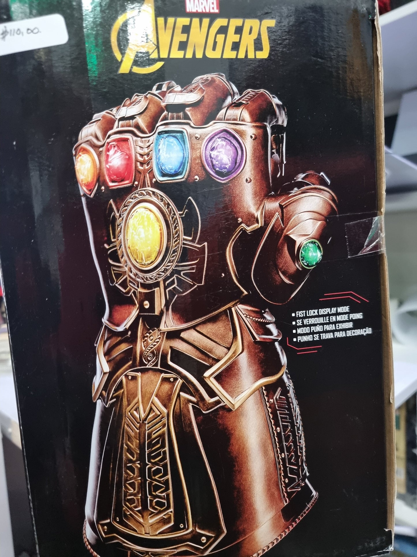 Marvel Legends Series Infinity Thanos Gauntlet Articulated Electronic Fist Captain Comics and Collectables Pty Ltd