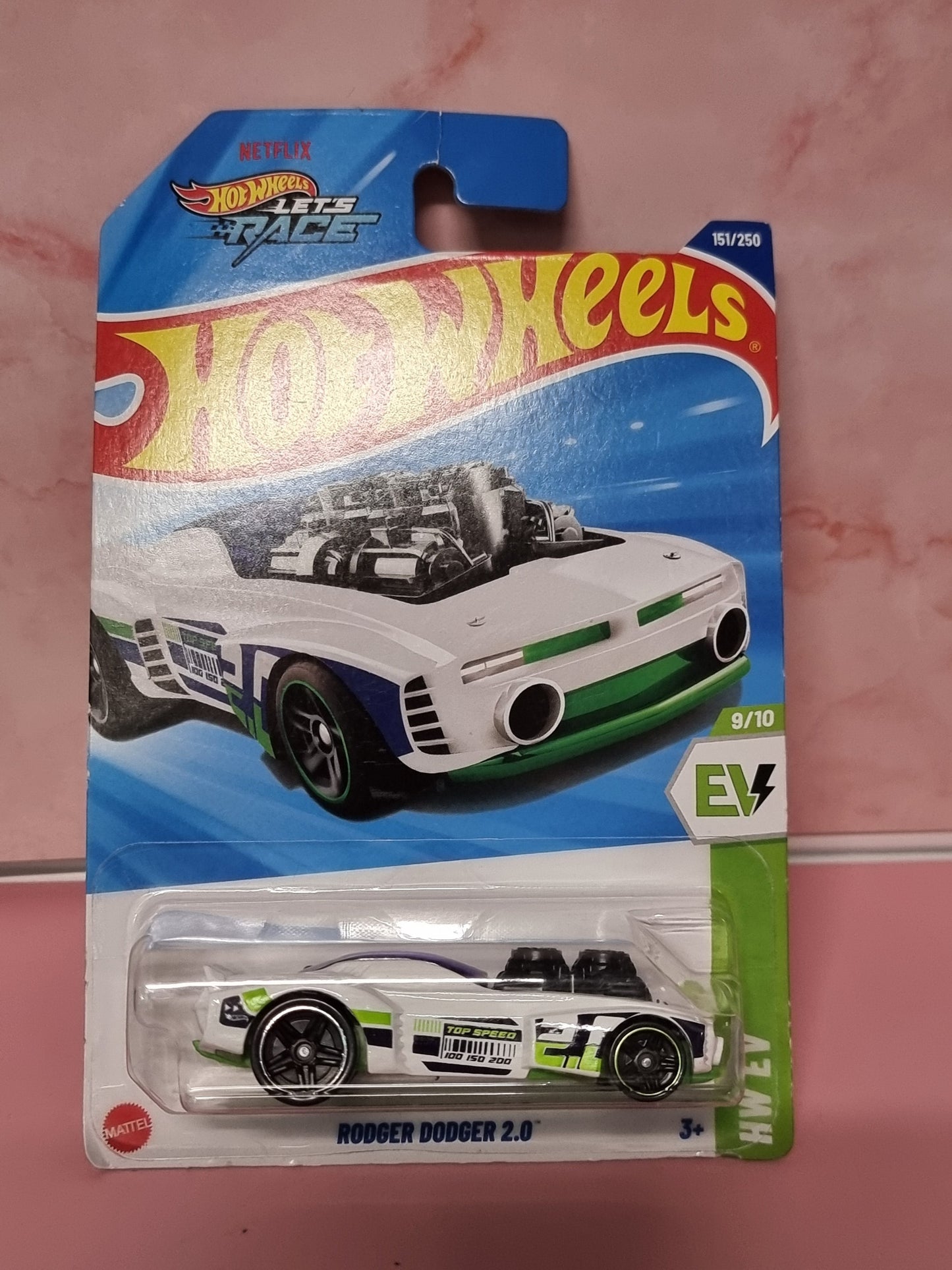Hot Wheels Let's Race - Rodger Dodger 2.0 Captain Comics and Collectables Pty Ltd