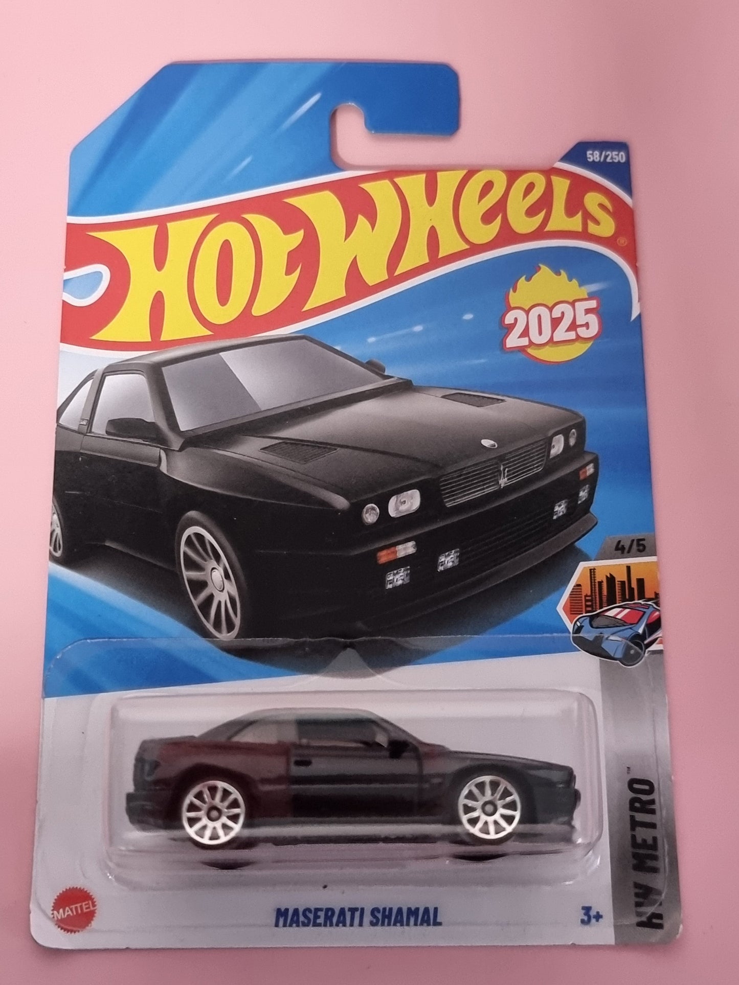 HOT WHEELS MAINLINE CASE J MASERATI SHAMAL HW METRO Captain Comics and Collectables Pty Ltd