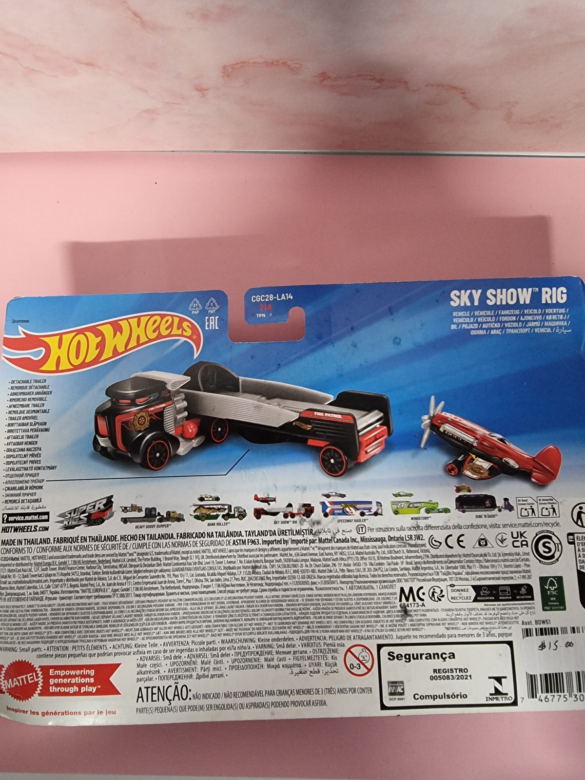 Hot Wheels Super Rigs Sky Show Rig Captain Comics and Collectables Pty Ltd