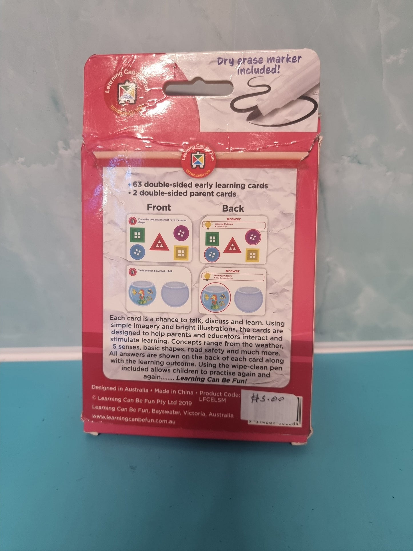 Write & Wipe Flash Cards Early Learning Skills Captain Comics and Collectables Pty Ltd