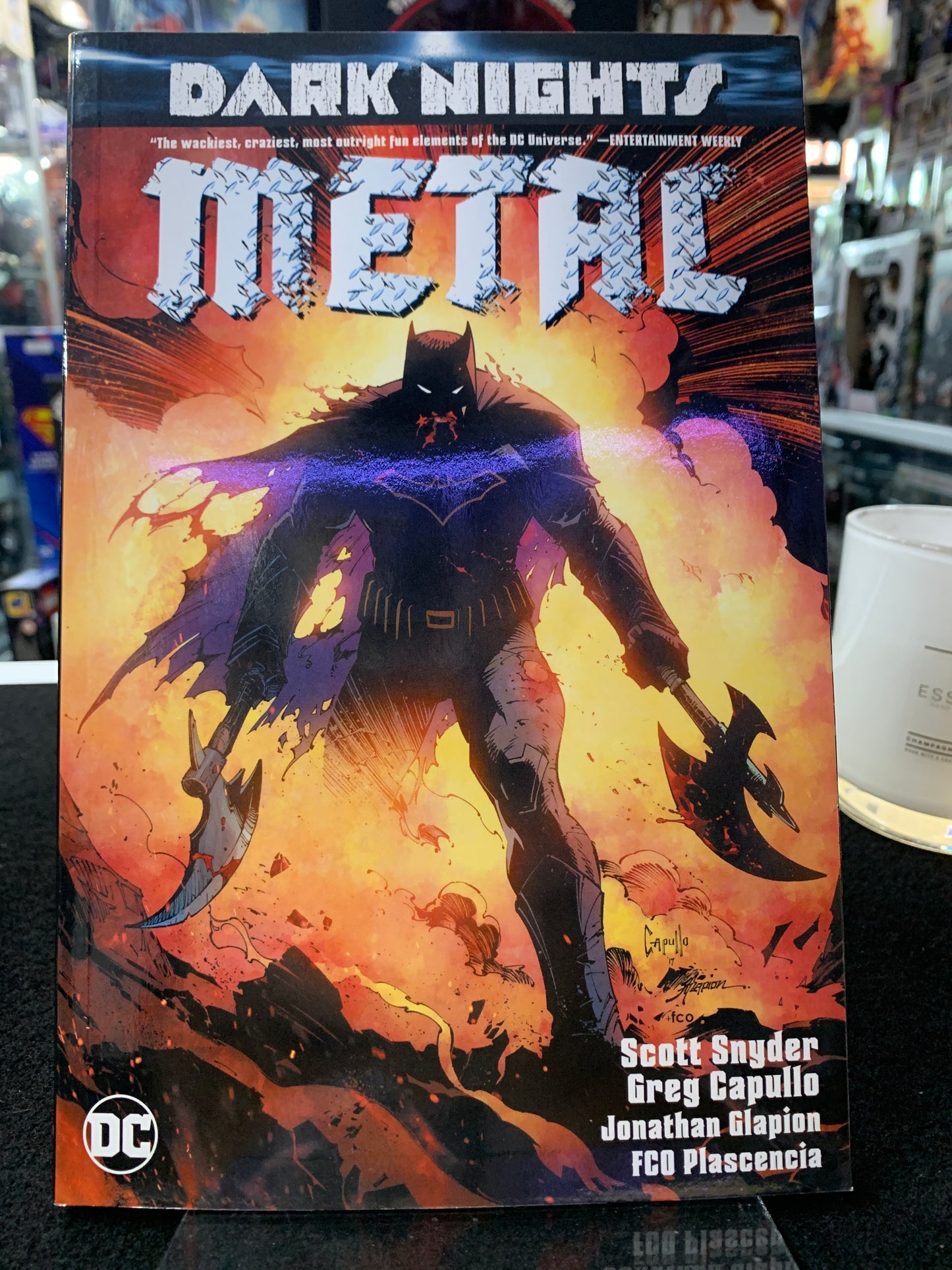 DC dark knight metal graphic novel