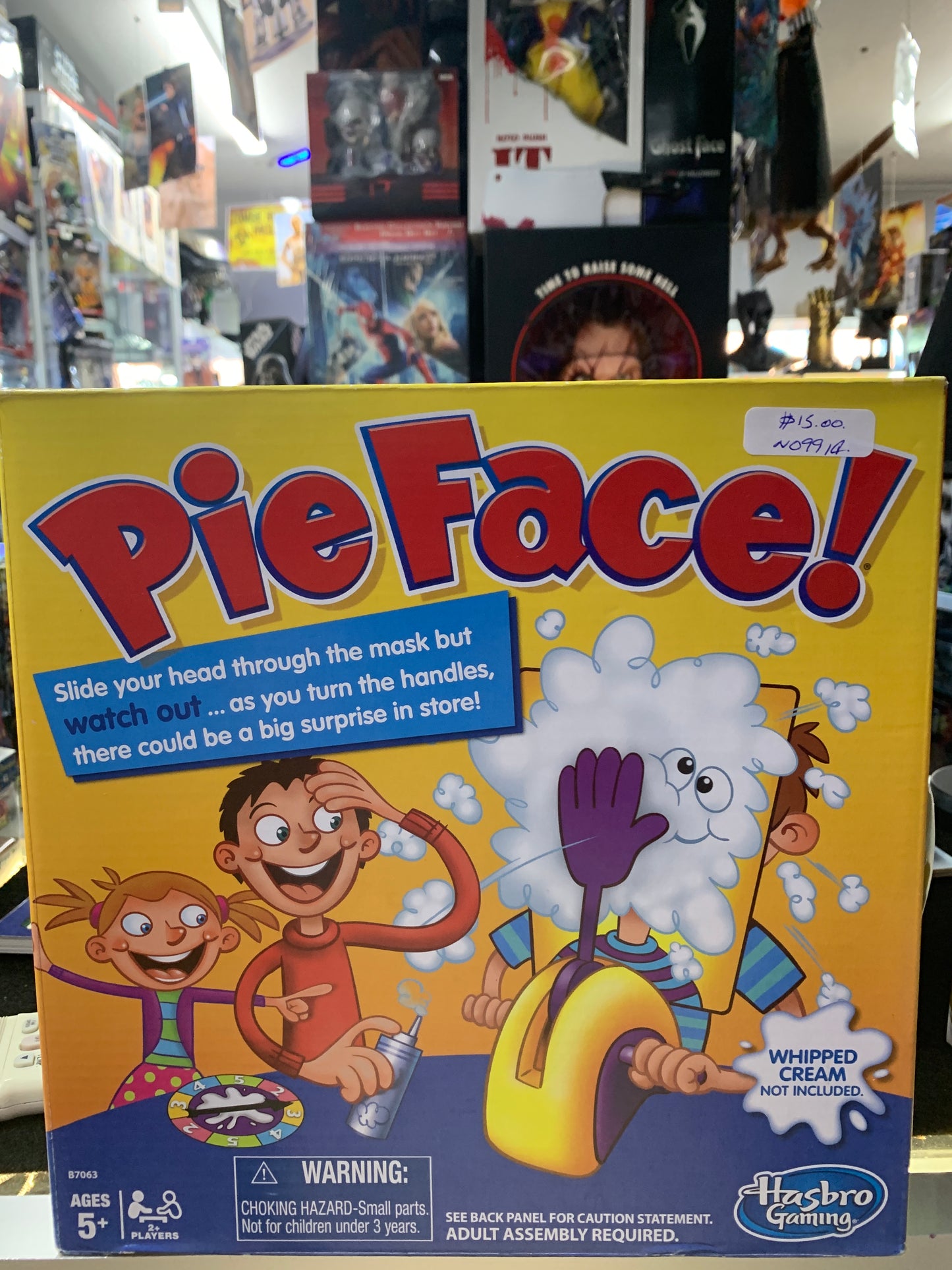 Pie face !Hasbro game used