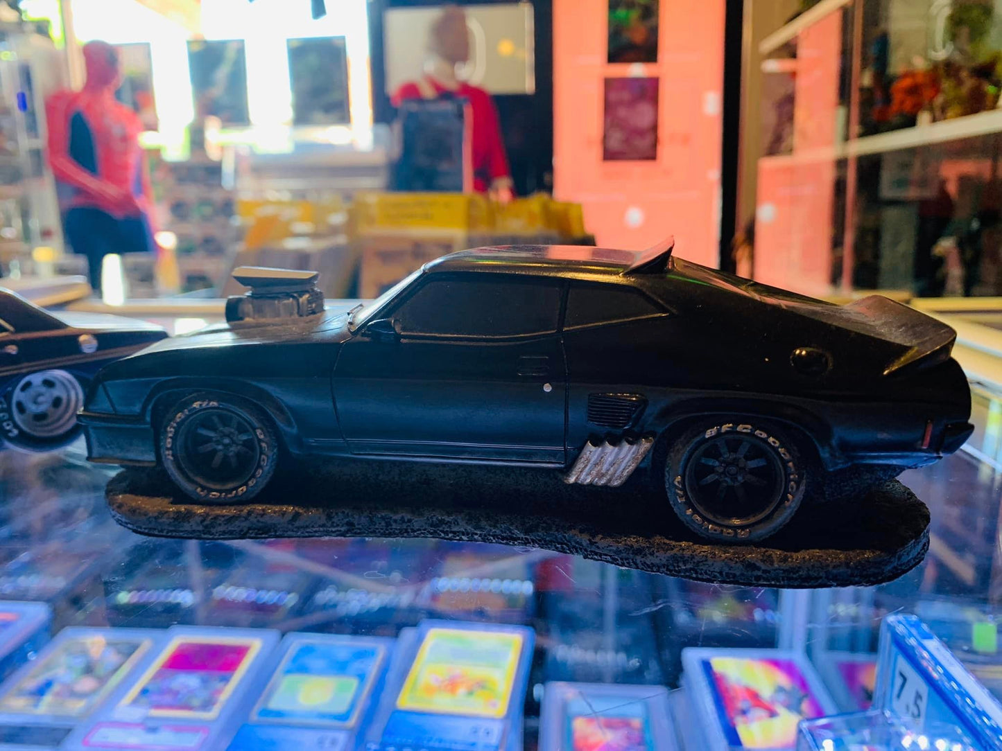 Black Resin Model Car