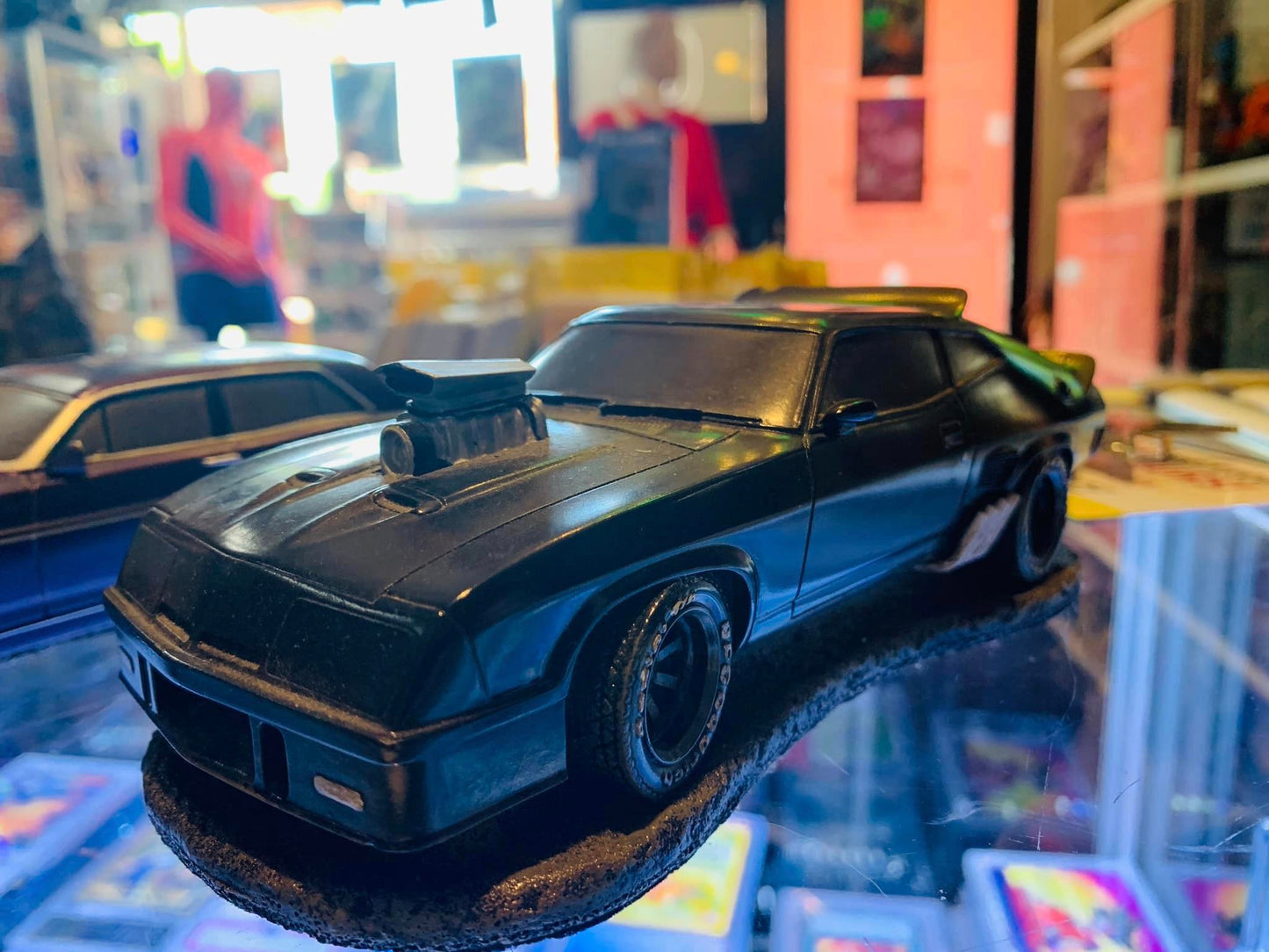 Black Resin Model Car