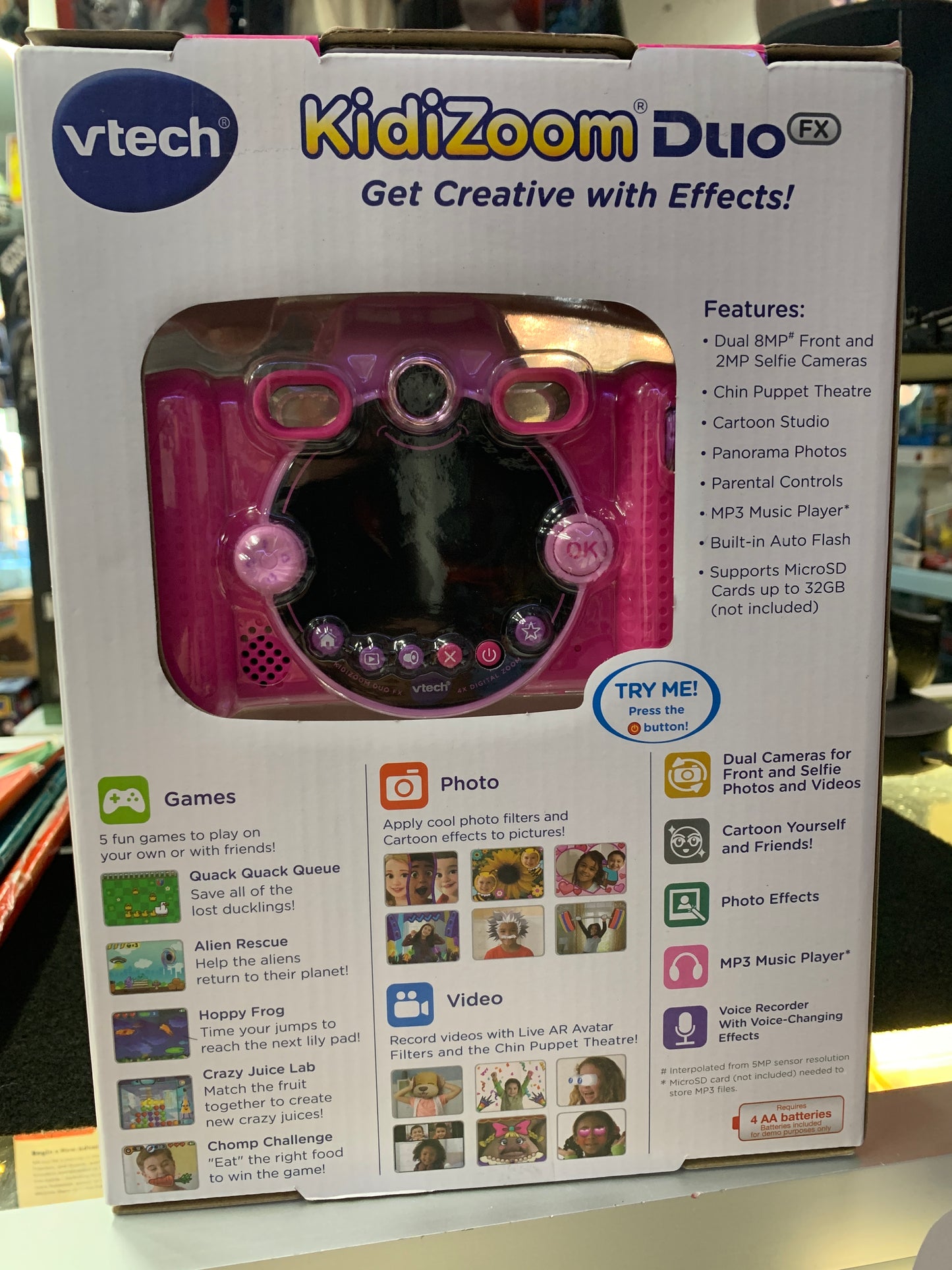 Vtech Kidizoom duo FX camera