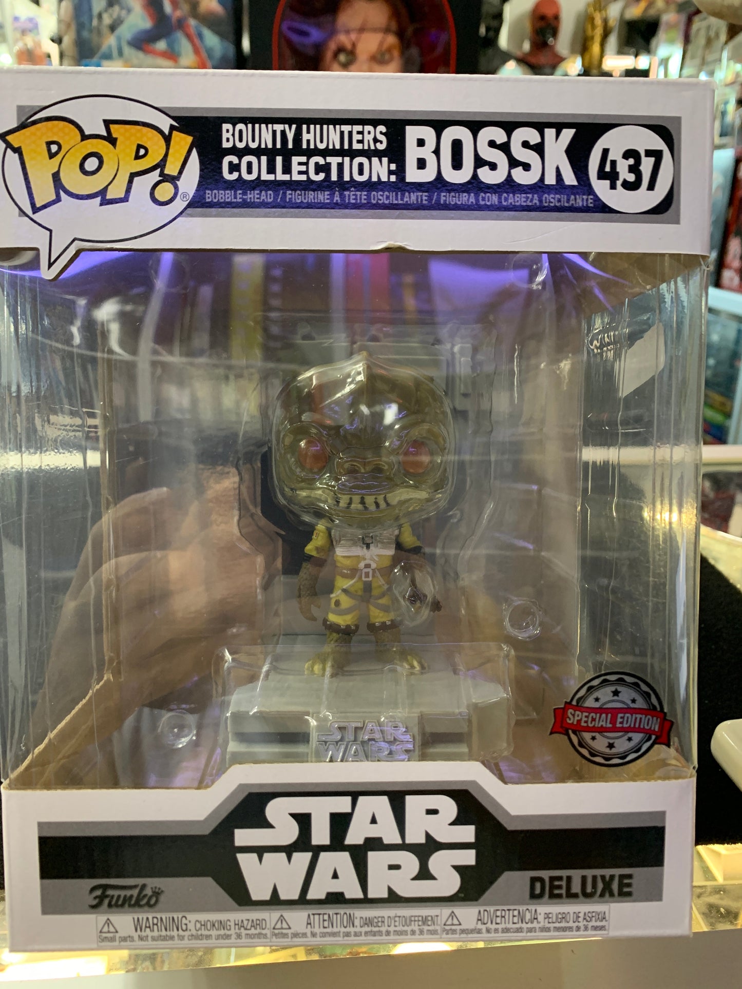 Pop funko Star Wars bossk 437 Captain Comics and Collectables Pty Ltd