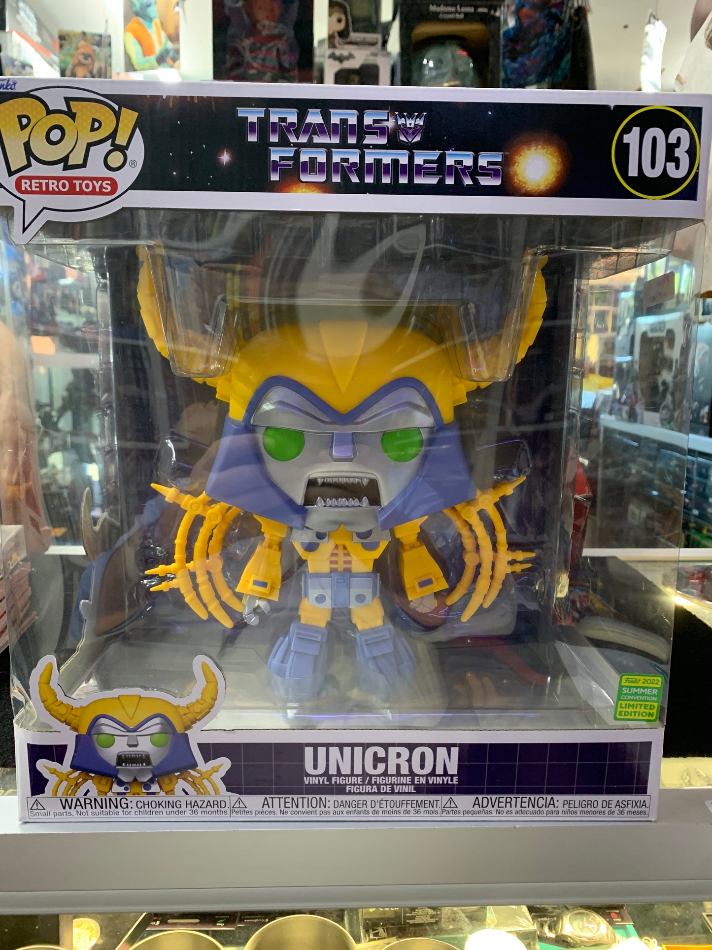 Pop movies transformers unicorn 103