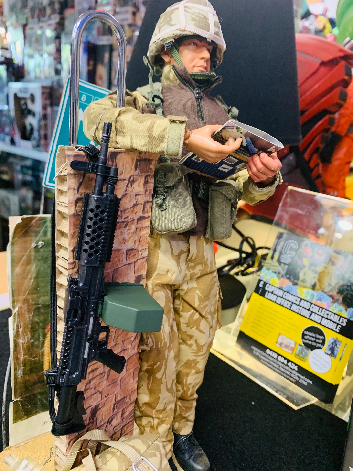 Soldier no box pick up