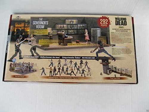 McFarlane Toys The Walking Dead The Governors Room Building Figurine Set N06374