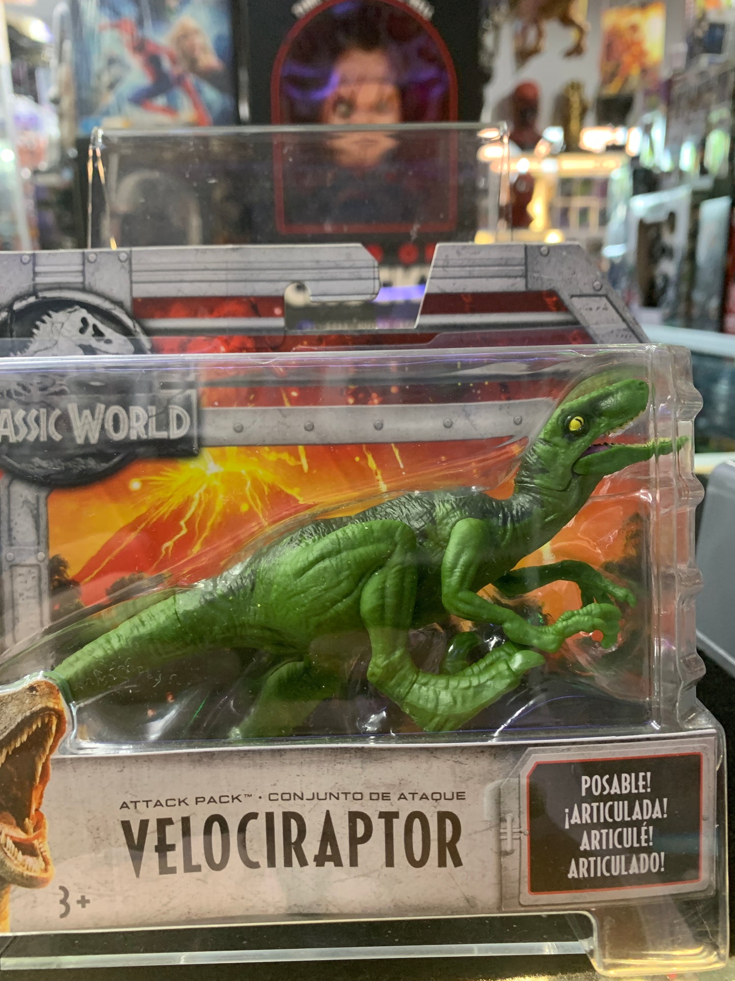 Jurassic world Velociraptor