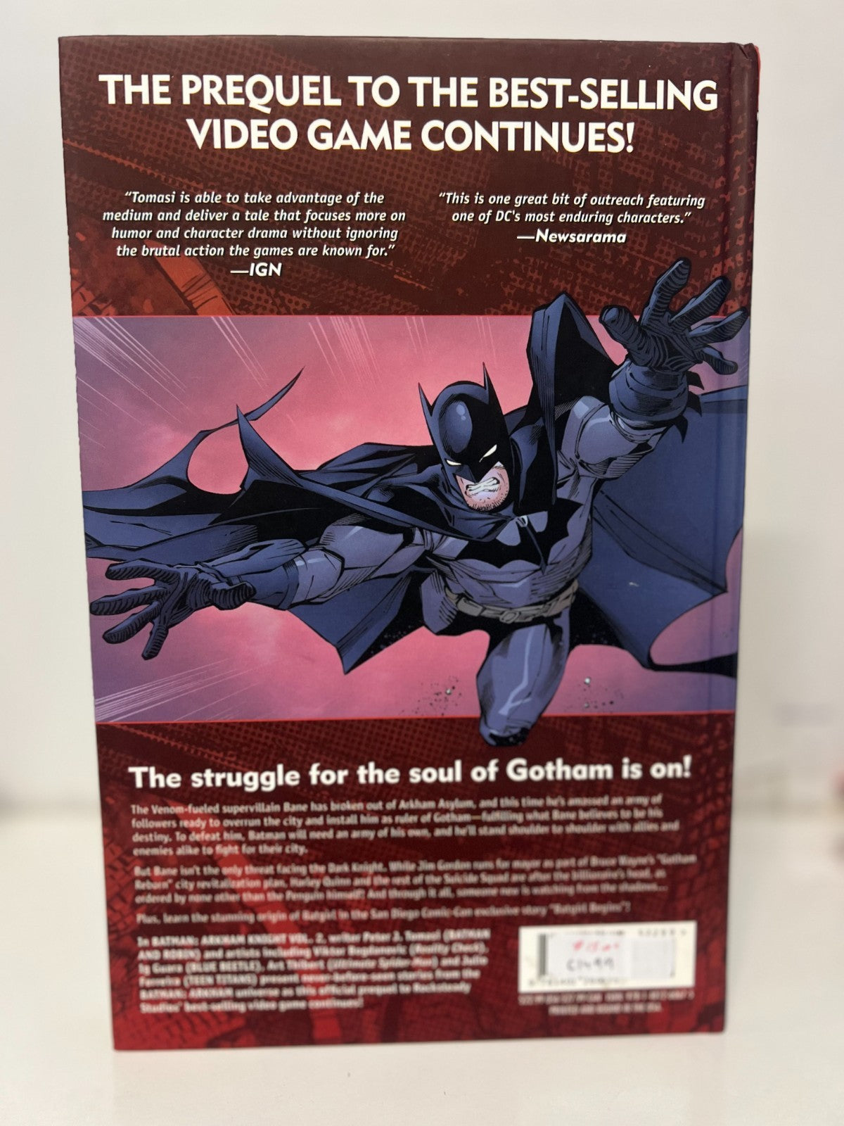 Batman Arkham Knight Volume 2 Hard Cover Book NEW DC HC by Peter Tomasi