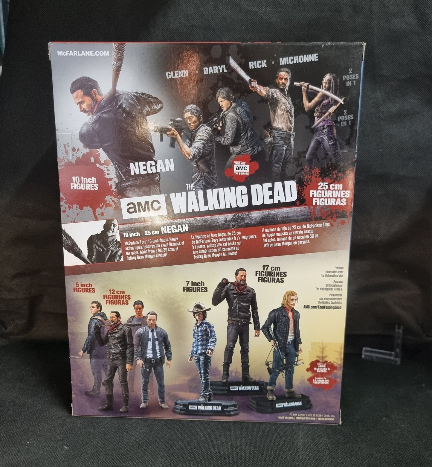 The Walking Dead NEGAN w/ Lucille 10” Inch Deluxe Action Figure McFarlane Toys