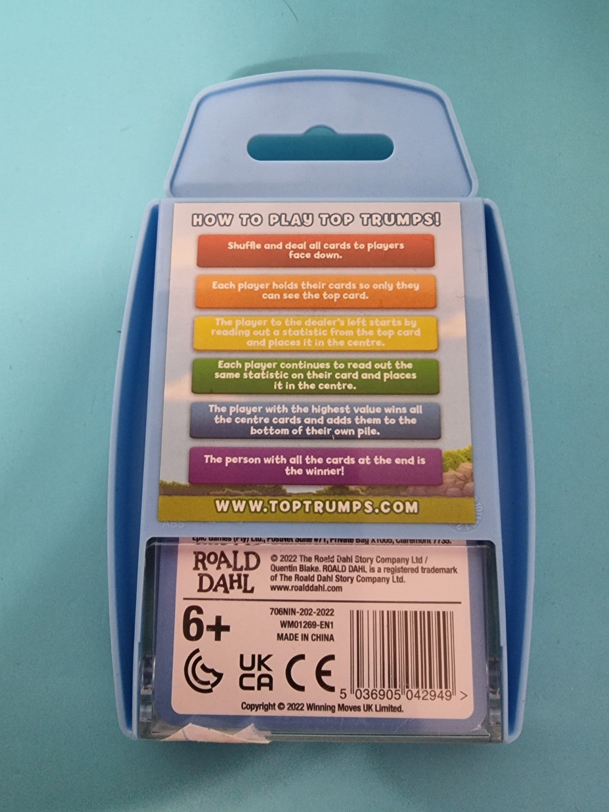 Top Trumps Card Game For Ages 5+ - Roald Dahl Volume 2