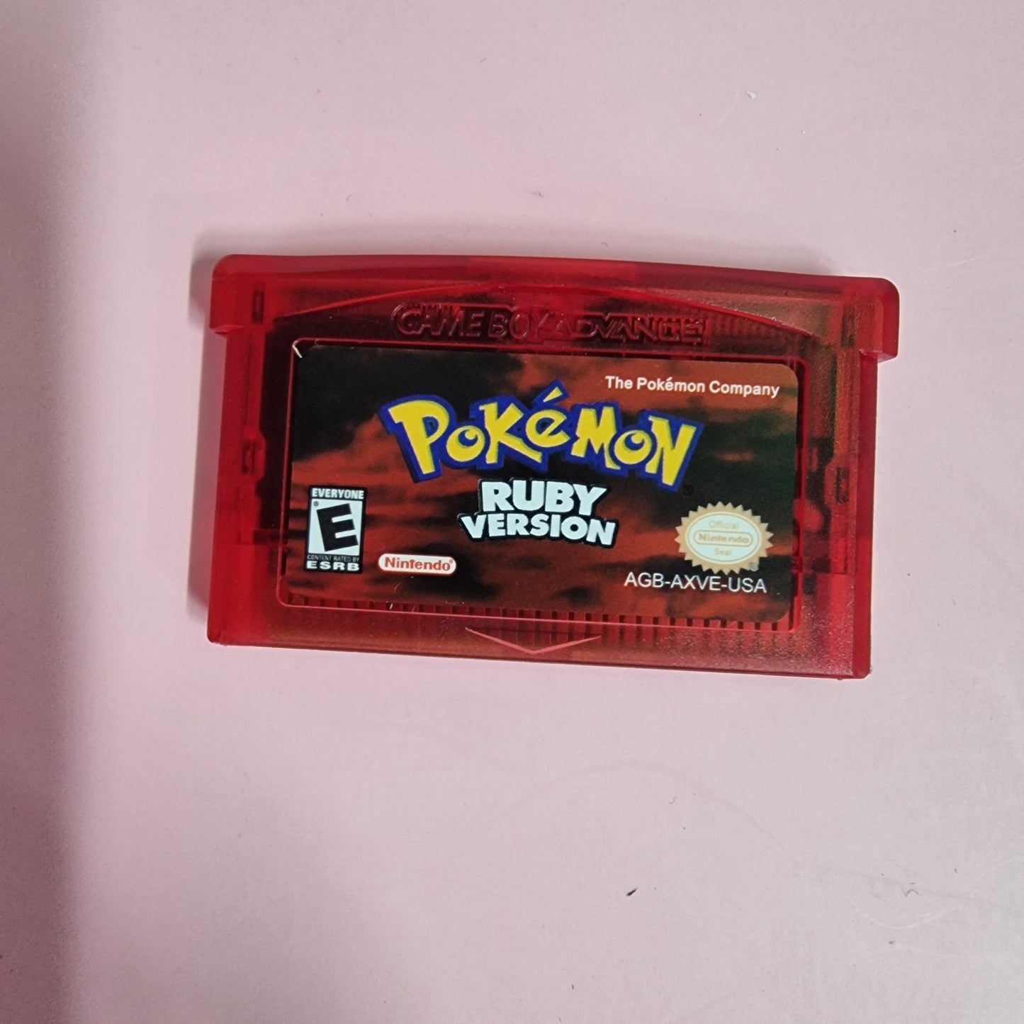 Pokemon Ruby - Game Boy Advance (GBA) - Authentic