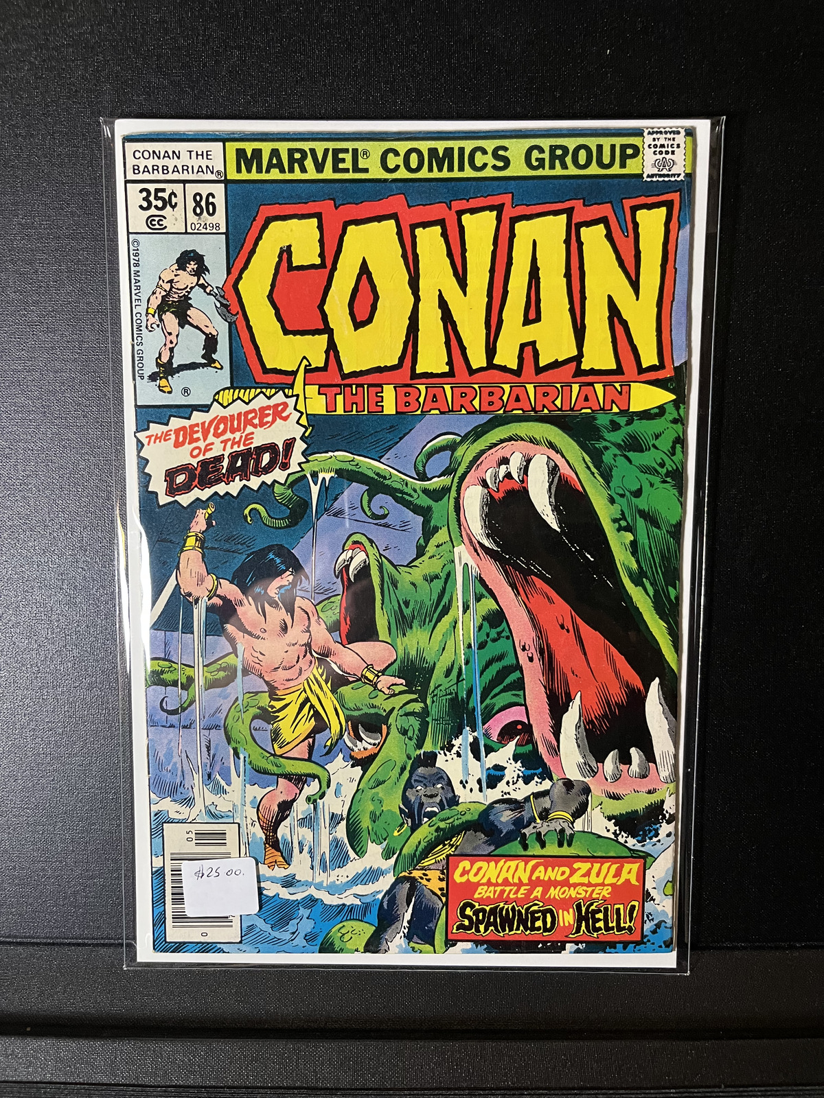 Conan The Barbarian #86 1978 Marvel Comics Group