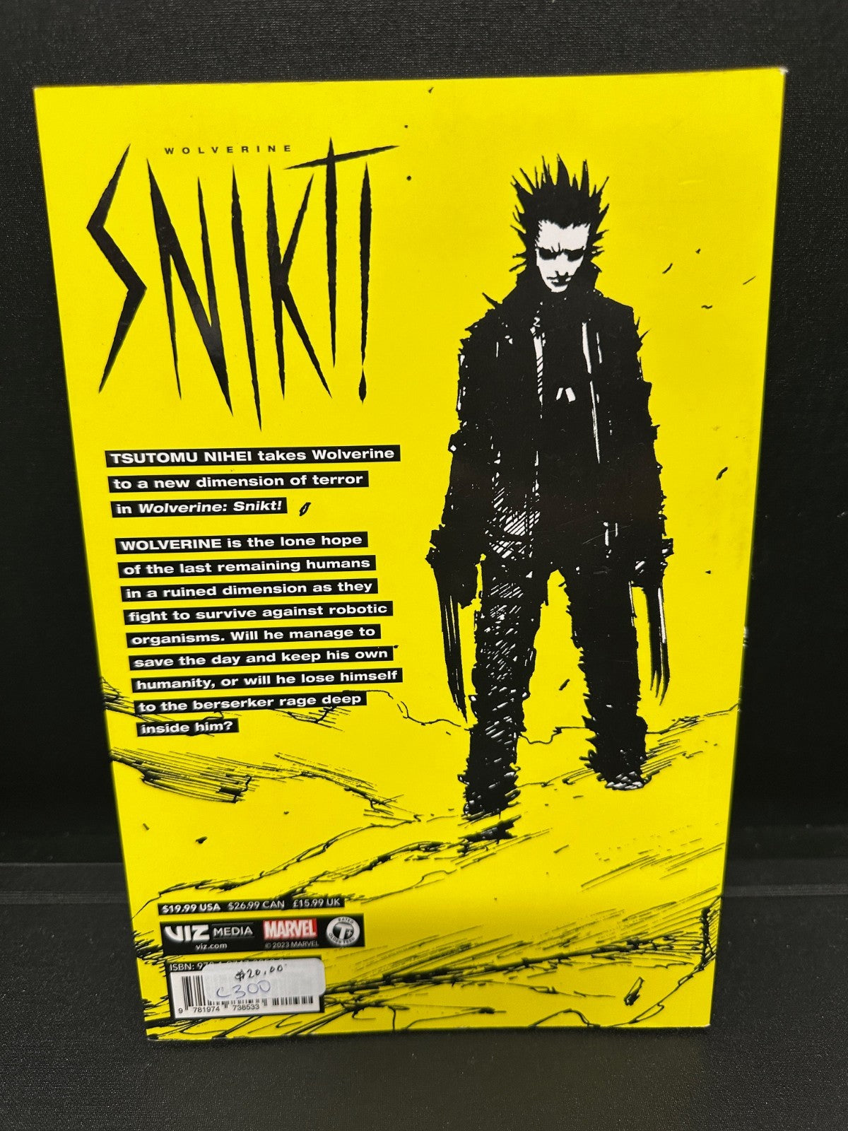 Wolverine Snikt By Tsutomi Nihei Graphic Novel Marvel 2023