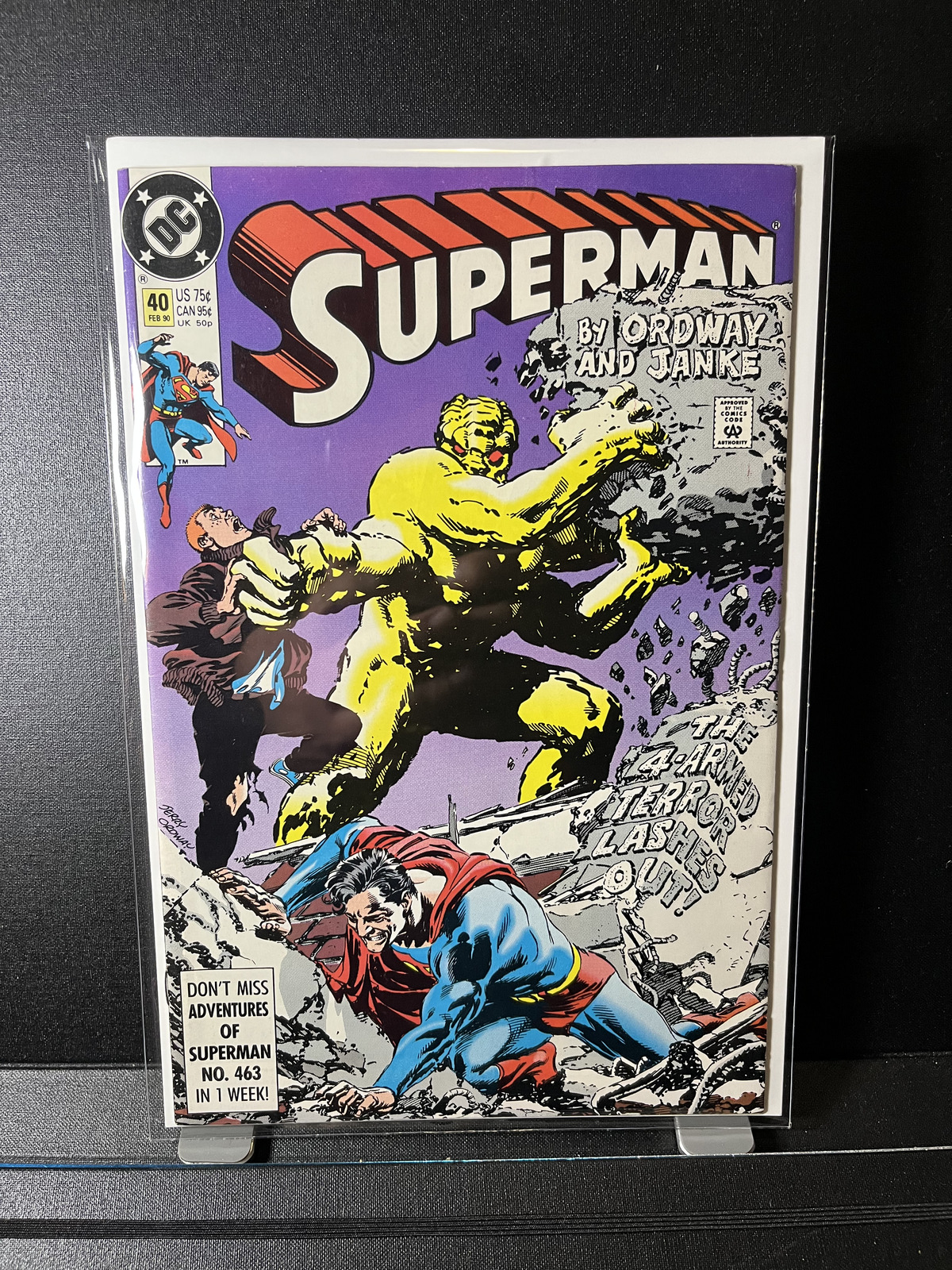 Superman #40 DC comics 1990