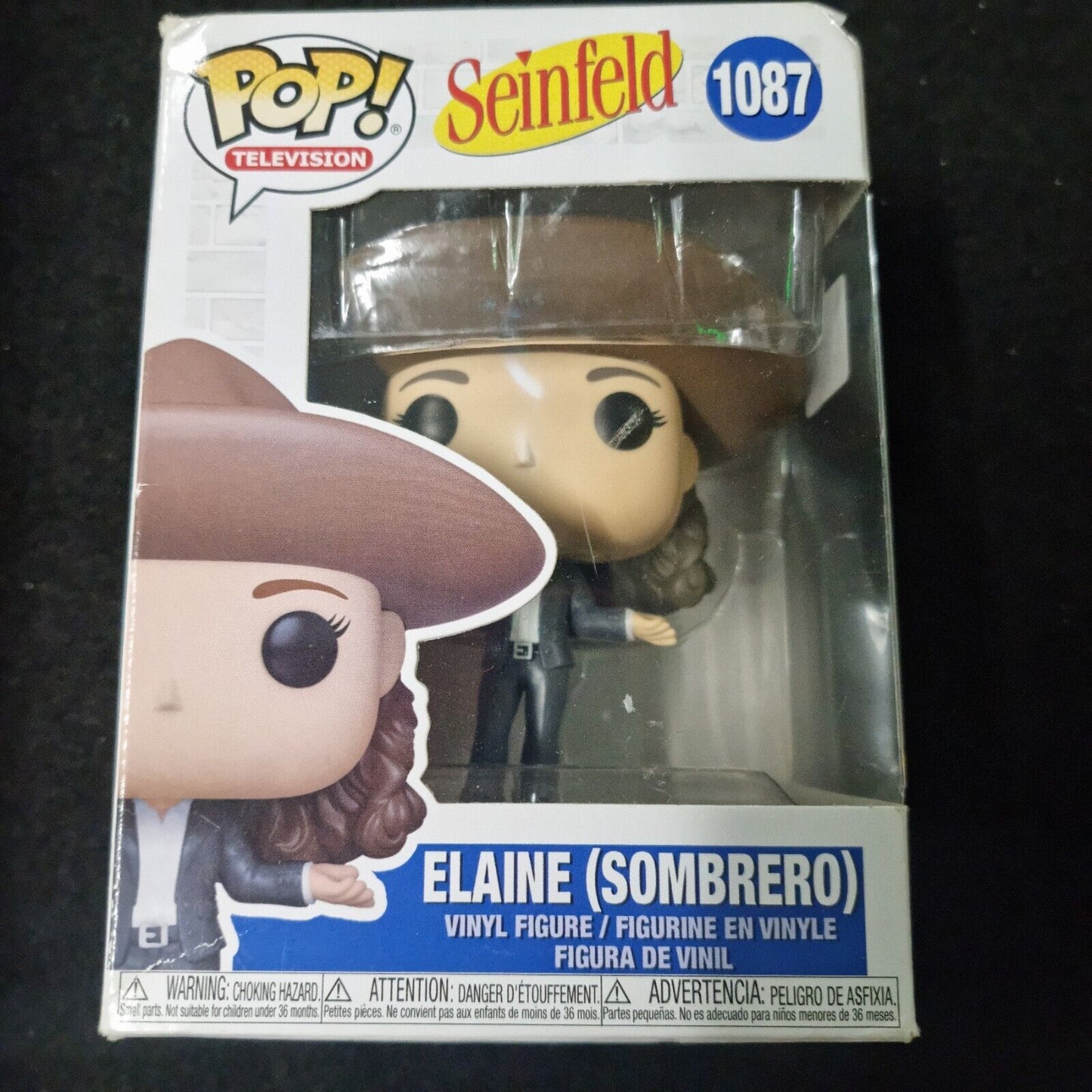 Brand New Seinfeld - Elaine with Urban Sombrero Pop! Vinyl Number 1087