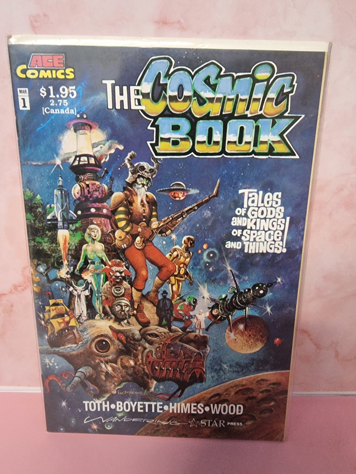 Cosmic Book #1 1986 Ace Comics Mid Grade Comic Book